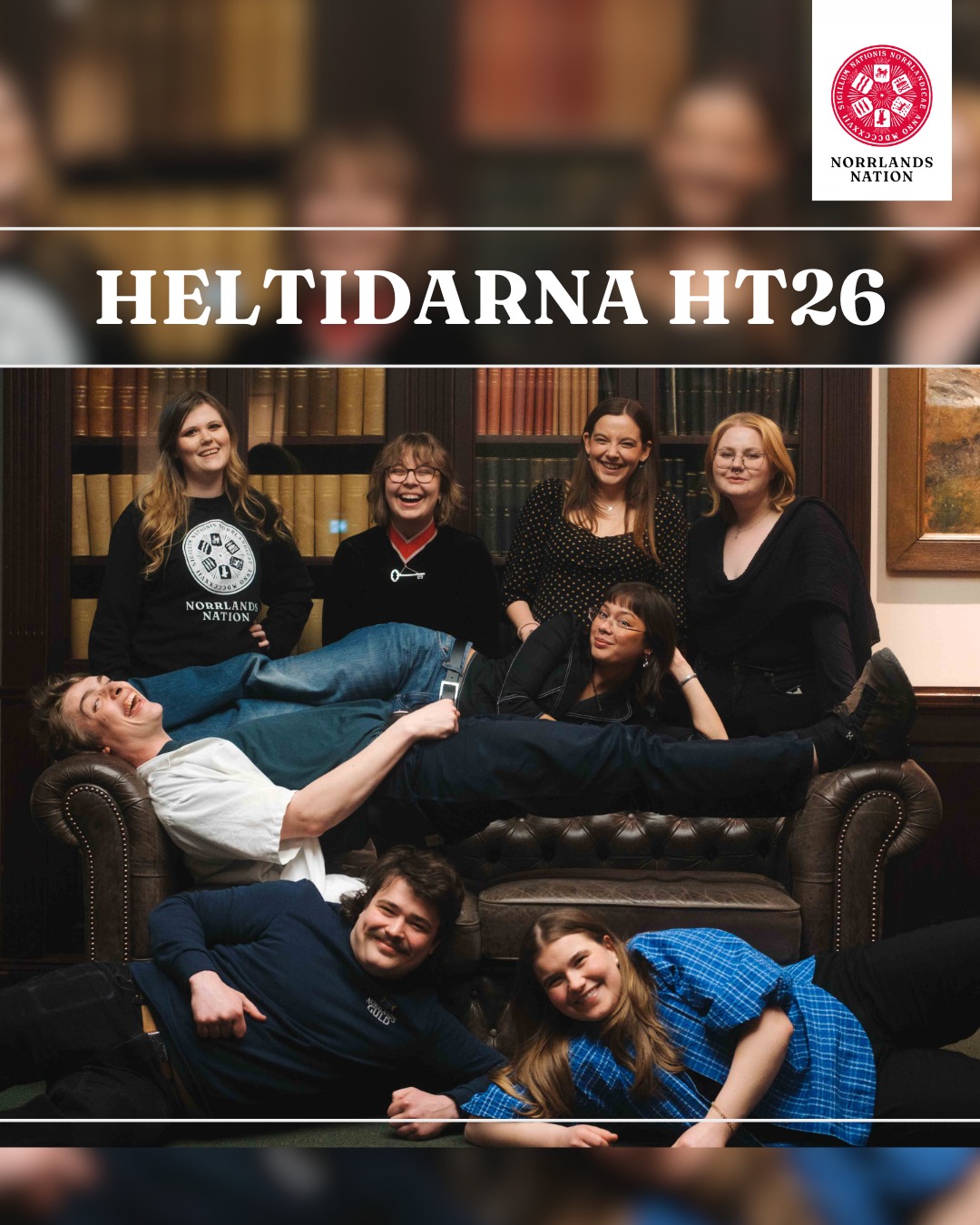 Under terminens andra landskap valdes klubbverket för HT26 och PR-förmannen för HT26-VT27! Stort grattis till:
Klubbchef HT26 Anna Karlsson
Gillevärdinna HT26 Kasper Nordangård
Barmästare HT26 Clara Karlsson
Pubmästare HT26 Jonatan Andersen
Cafémästare HT26 Victoria Lindh
PR-förman HT26-VT27 Alec Isabel Pettersson
___
During the second Landskap of the semester, we elected the Klubbverk for HT26 and PR-förman for HT26-VT27! Congratulations to:
Klubbchef HT26 Anna Karlsson
Gillevärdinna HT26 Kasper Nordangård
Barmästare HT26 Clara Karlsson
Pubmästare HT26 Jonatan Andersen
Cafémästare HT26 Victoria Lindh
PR-förman HT26-VT27 Alec Isabel Pettersson