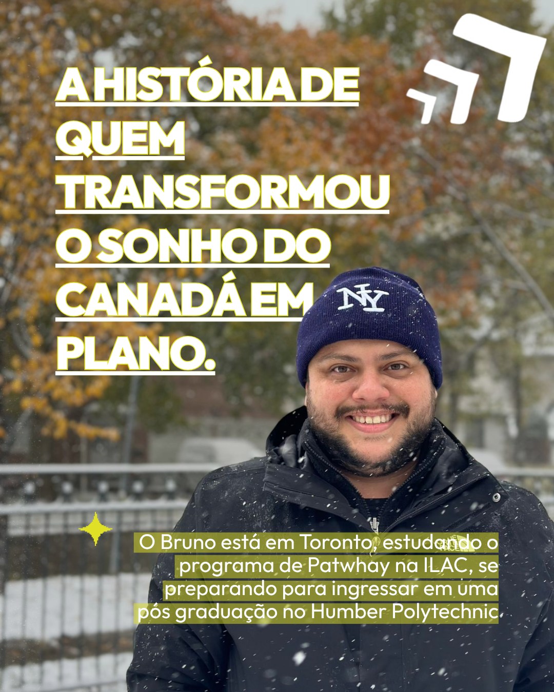 O Bruno não ficou esperando o momento certo. Ele construiu o momento.
Hoje ele está em Toronto, no Pathway da ILAC, desenvolvendo o inglês e se preparando para iniciar a pós-graduação no Humber Polytechnic.
Cada etapa foi pensada com um objetivo claro: viver e construir carreira no Canadá.
Esse é o tipo de jornada que a On Education ajuda a planejar. Do primeiro contato até o embarque.
Link na bio | On Education
#intercambio #canada #toronto #estudarnocanada #oneducation