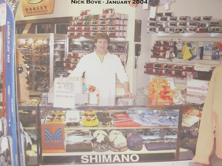 Throwin' back to 2004!
Did you know: Nick's first business venture was in his parent’s garage during grade school! He repaired bikes for the neighborhood kids.
He opened a part-time bike shop in Coxsackie when he was 26 and struggled with multiple jobs to get the business off the ground.
He moved to Windham with Lori in 1995 to open a second sport shop. To make ends meet he lived in the basement of the first location of Windham Mountain Outfitters!
