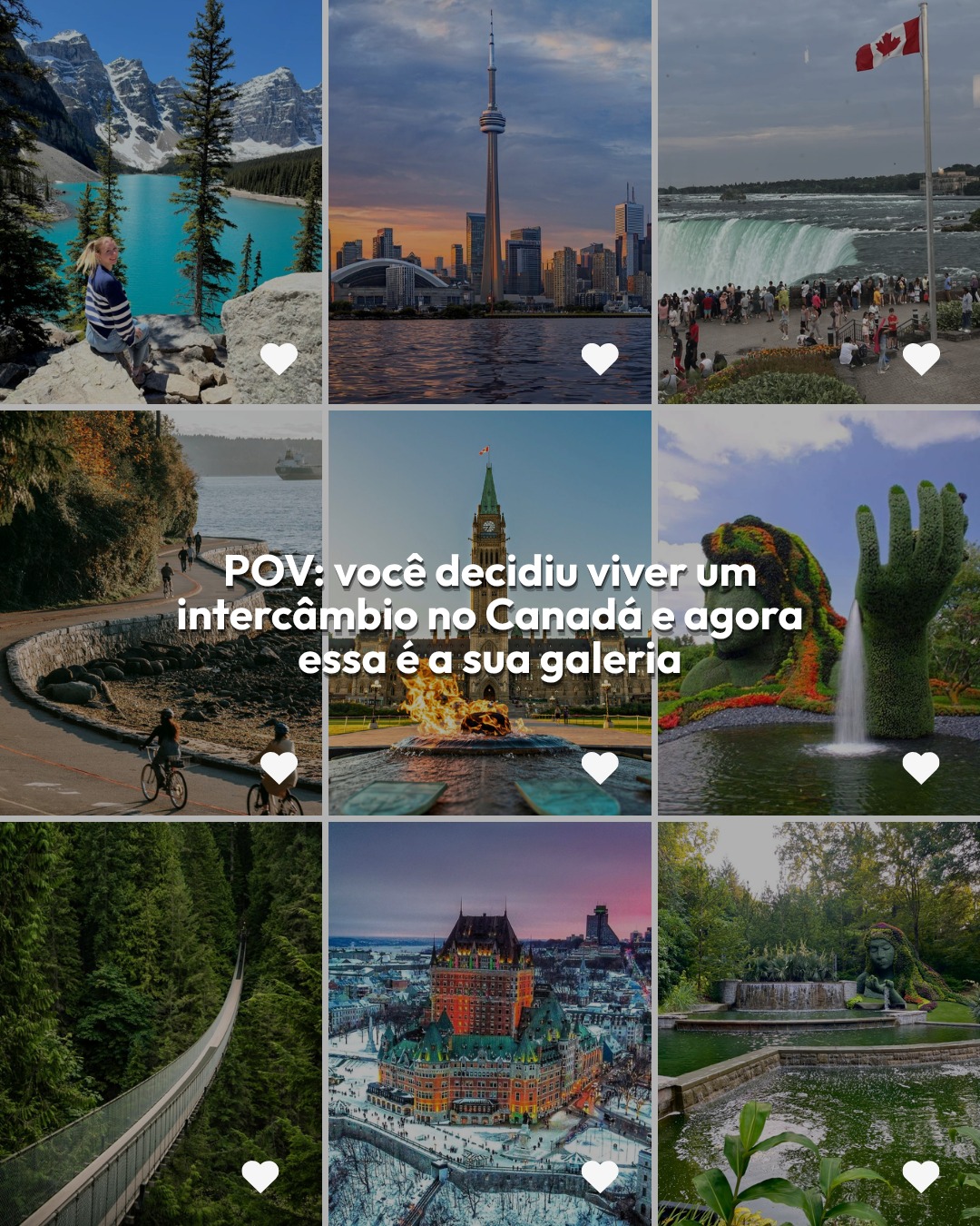 POV: você decidiu viver um intercâmbio no Canadá 🇨🇦✨
novas paisagens, novas experiências e uma versão sua que você ainda nem conhece. viver fora vai muito além de estudar: é crescer, se desafiar e construir uma história que é só sua.
quer transformar esse plano em realidade? a on education te ajuda em cada passo do processo 💙 chama no direct e vamos começar
#intercambio #canada #estudarfora #vidanoexterior #morarfora