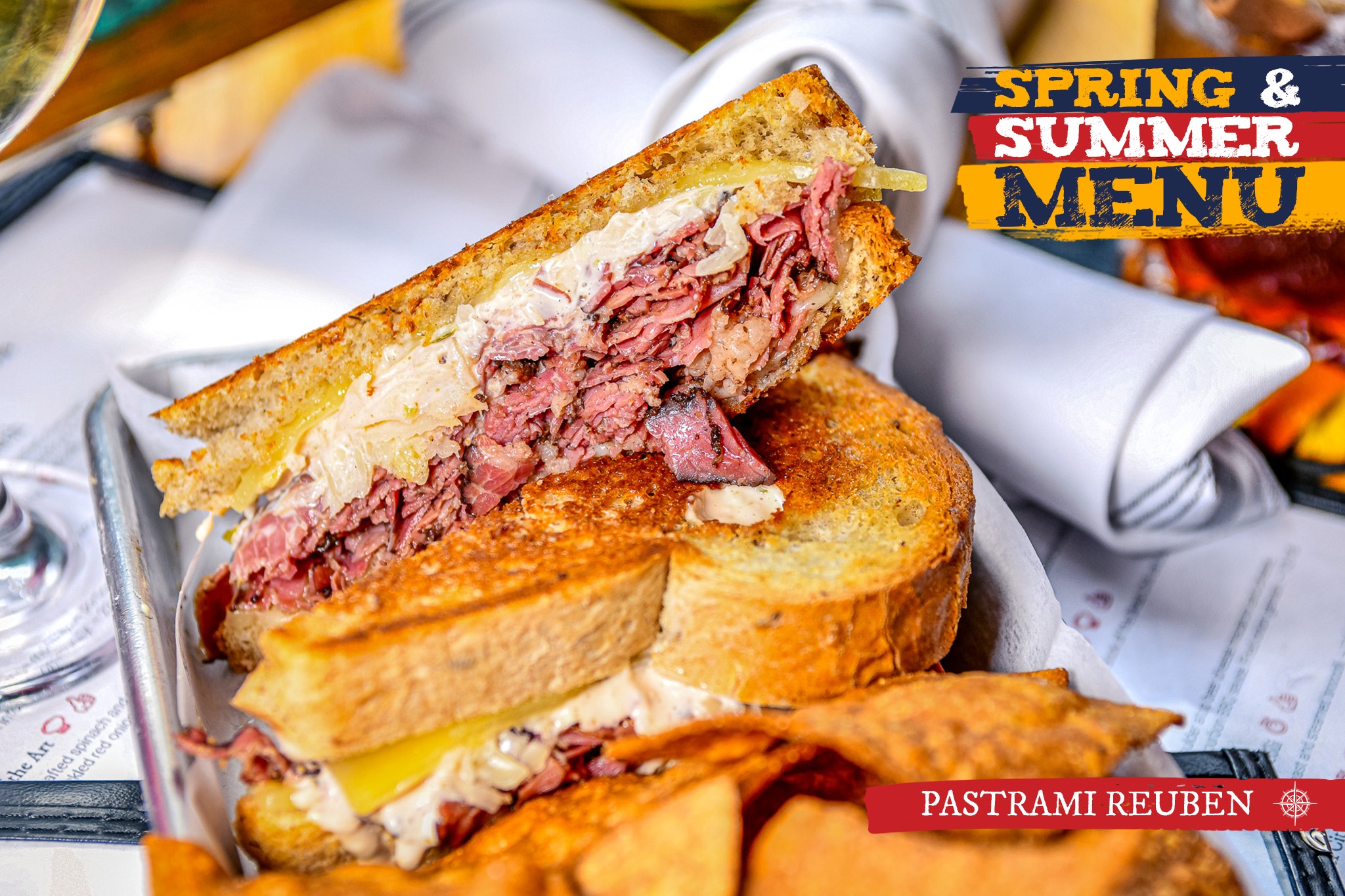 Pastrami Reuben on Mancini's Bakery rye. There’s a reason this is an Ohio Valley staple. We don’t mess with tradition; we just do it better.
.
.
.
.
#AppalachianEats
#ElevatedAppalachian
#EatLocalWV
#WVFoodways
#TasteWV
#FarmToTable
#DowntownWheeling
#WildAndWonderfulFood
#HandcraftedFood
#SupportSmallBusiness
#GoodEatsOnly
#TheVagabondWay
#AppalachianComfort