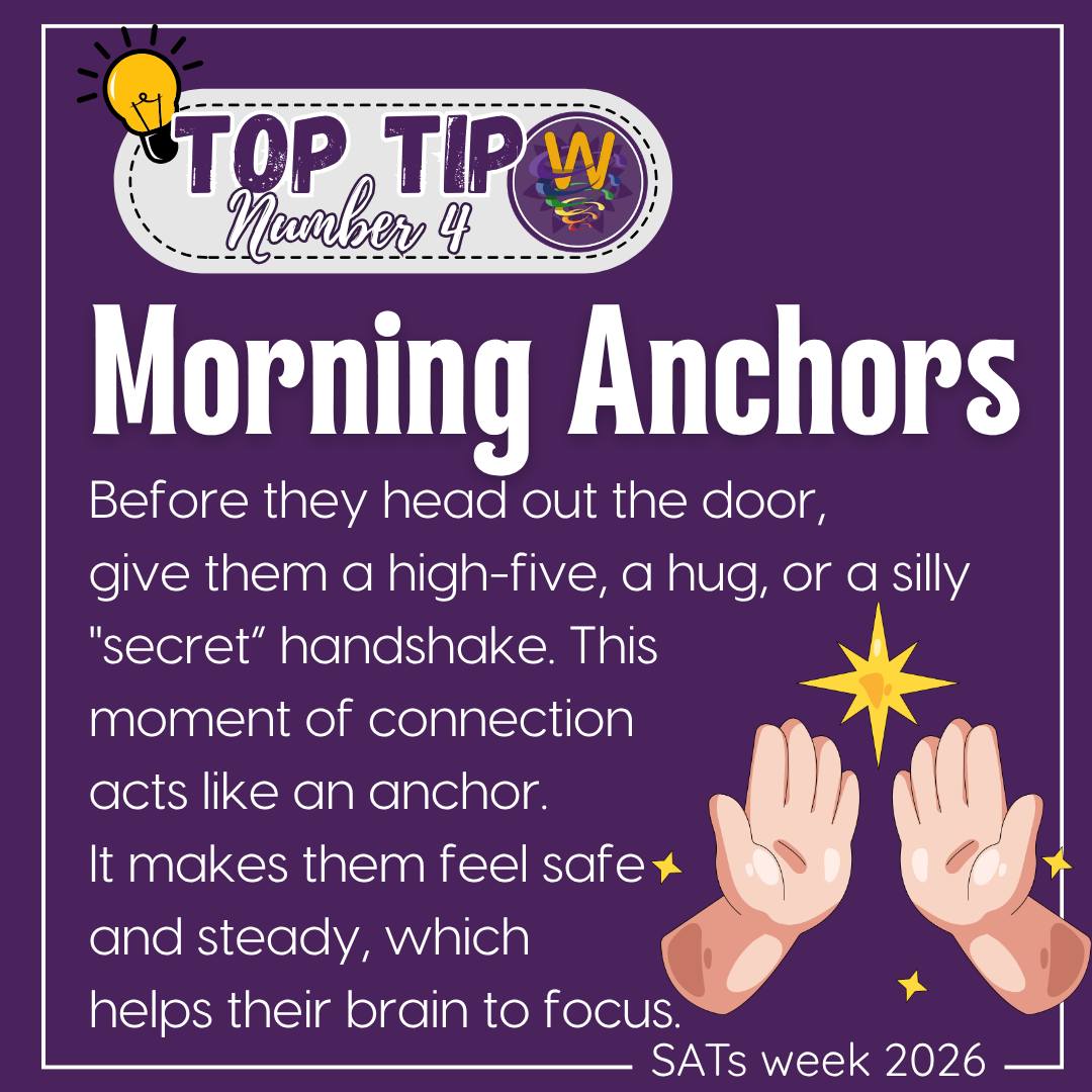 #satstipsforparents #toptips #morninganchors #winyates