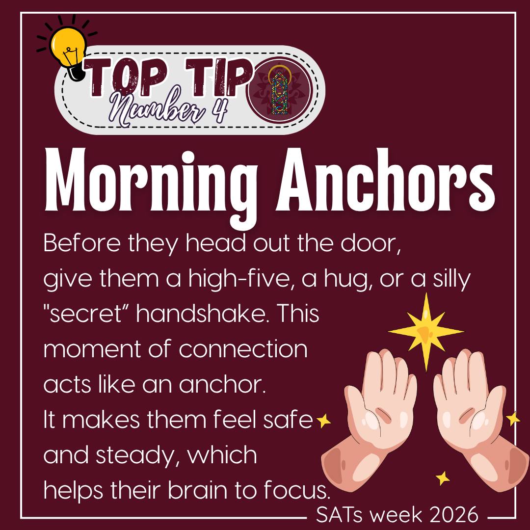 #satstipsforparents #toptips #morninganchors #barnack