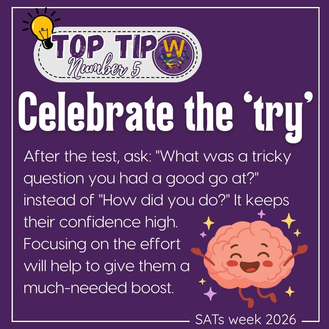 #satstipsforparents #toptips #celebratethetry #winyates