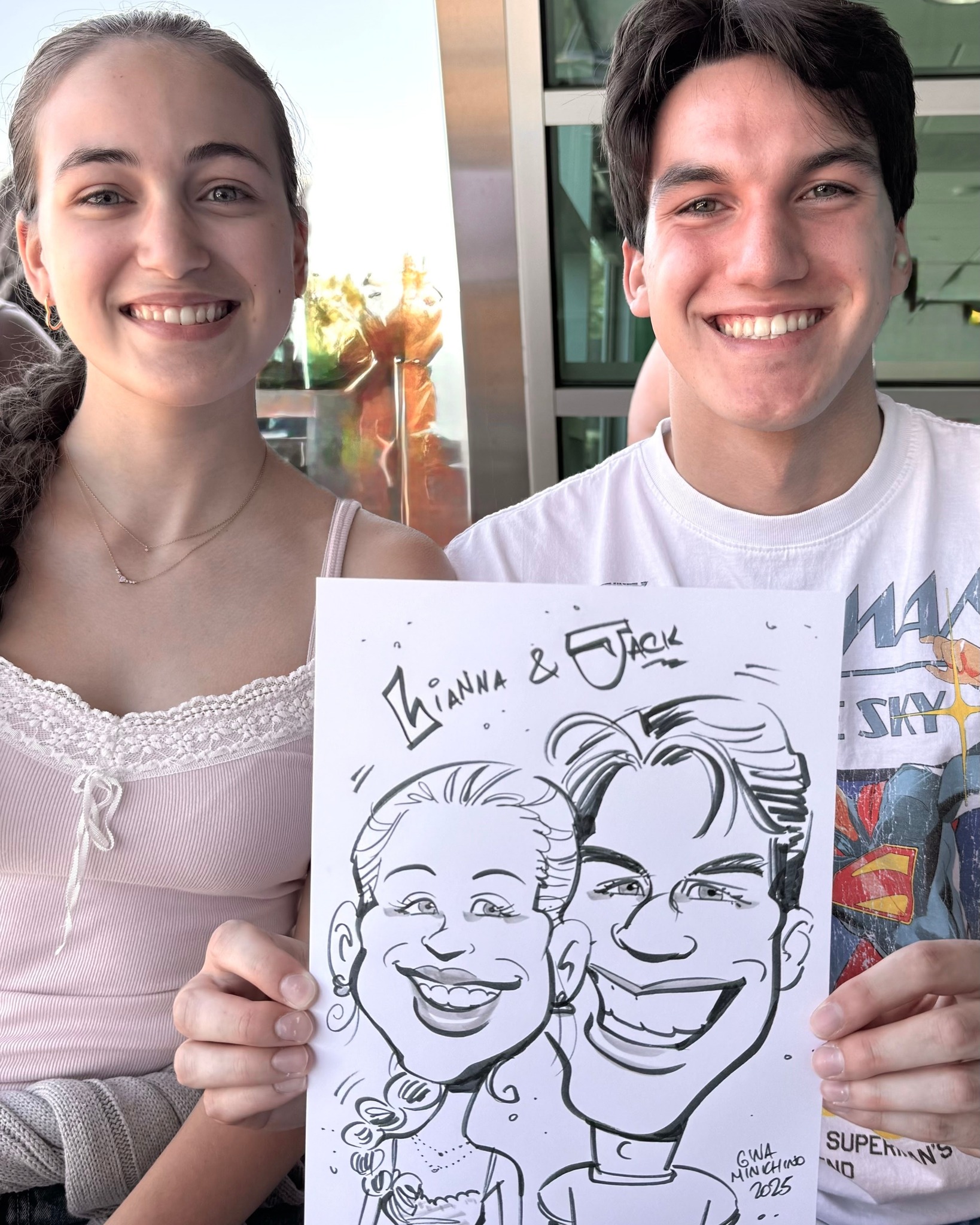 POV: you came for the event… and left as a cartoon version of yourself 😄✏️
Caricatures at a spring event are basically instant keepsakes. One minute you’re smiling for a quick sketch… next minute you’re laughing at how accurate it somehow is.
Warning: you will compare drawings with everyone around you. It’s part of the experience.
Fun, personal, and something guests actually take home.
DM us to add caricatures your guests won’t stop talking about to your spring event.
.
.
#Caricature #SpringEvents #LiveArt #EventEntertainment #InteractiveEntertainment #PartyIdeas #SpringFun #CustomArt #GuestExperience #MagicalMemories