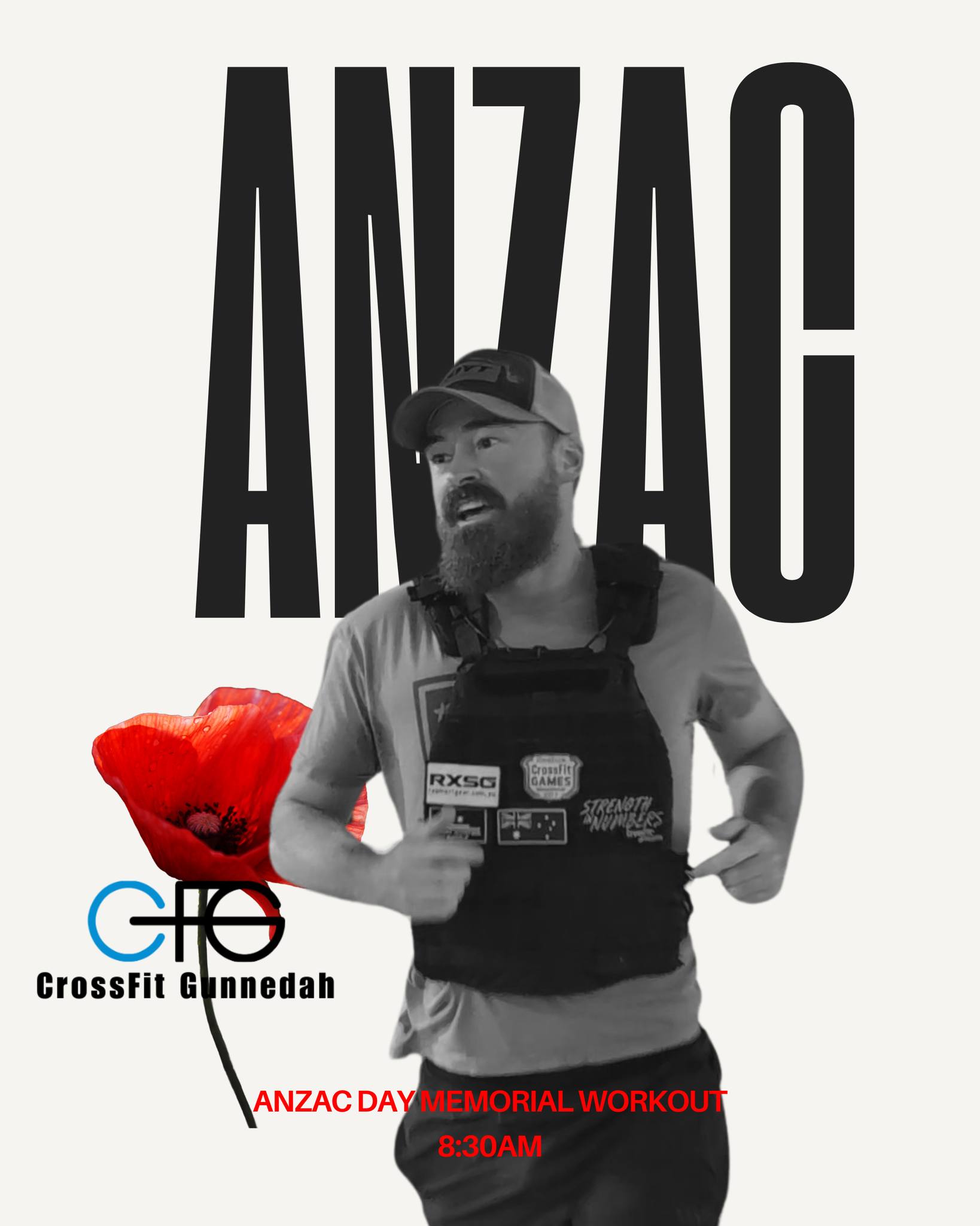 ANZAC Day at CrossFit Gunnedah.
On April 25th, we come together to honour those who have served — past and present.
Those who made the ultimate sacrifice, and those who continue to serve today.
This day carries real meaning within our community.
We’re proud to have past and current servicemen and women as part of our gym, and this is an opportunity for all of us to show our respect and stand together.
We’ll be completing the Hero Workout
“McDonald & Gallagher”
as a way to move with purpose and reflect on what this day represents.
📅 Friday, April 25th
🕣 8:30AM
👥 Open to all — members, friends, and the wider community
You don’t need experience.
Just come along and be part of it.
