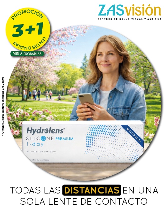 👁️🗨️✨ ¿Cansad@ de cambiar de gafas para cada momento del día?
Con nuestras lentillas multifocales Hydrolens podrás ver bien a todas las distancias… ¡con total comodidad! 🙌
Perfectas para tu día a día, sin renunciar a nada 💼📱🌳
🔥 PROMO ESPECIAL 3+1 🔥
Llévate más por menos y empieza a disfrutar de una visión completa desde el primer día.
👓 Ven a vernos y pruébalas sin compromiso
📍 Te asesoramos para encontrar la mejor opción para ti
#OpticaSantosBenicarlo #Benicarlo #Lentillas #Multifocales #VisionPerfecta #SaludVisual #Promocion #3mas1 #ComodidadVisual #AdiosGafas #Hydrolens