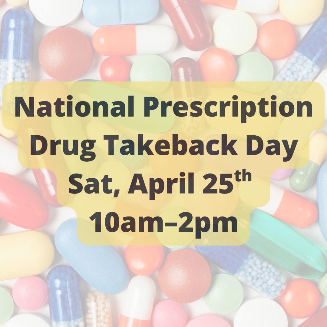 ๐ National Take Back Day is Saturday, April 25 from 10amโ2pm
Clean out your medicine cabinet for Earth Day to protect our environment. It's a safe way to dispose of unused or expired medications (keeping them out of our water systems and landfills!)
Local drop-off spots:
โข Washtenaw County Sheriff's Office Service Center (2201 Hogback Rd, Ann Arbor)
โข Pittsfield Township Community Center (701 W Ellsworth Rd, Ann Arbor)
Find other locations near you: www.dea.gov/takebackday
๐ Protect your home, your community, and the planet this Earth Day week!