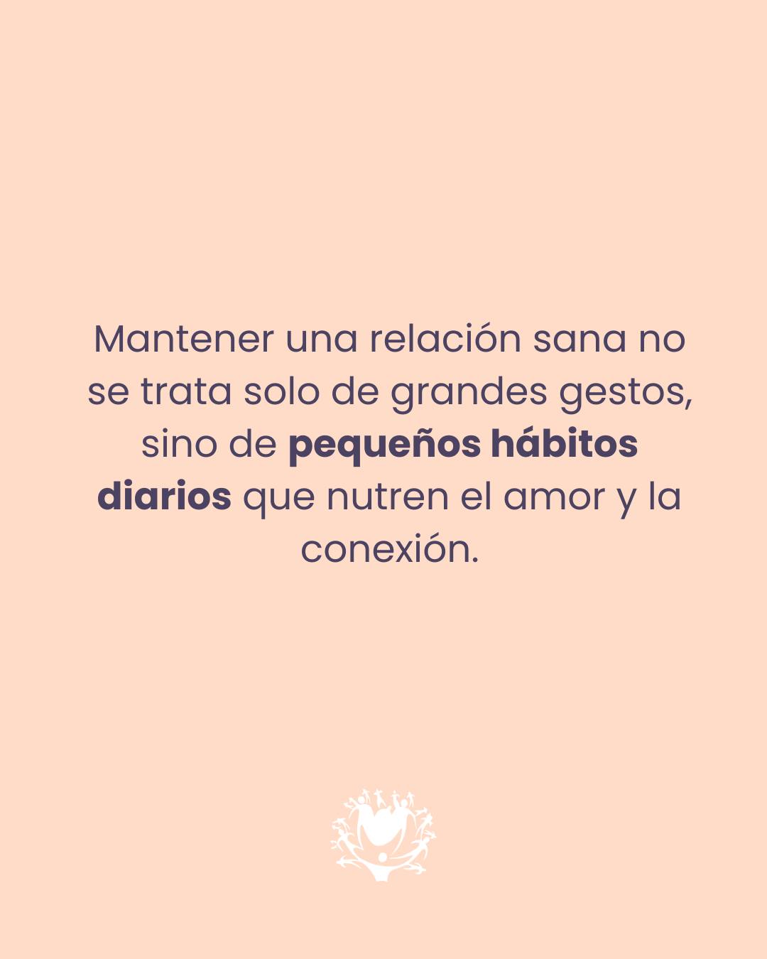 💑 ¿Cómo cuidar la pareja y fortalecer el vínculo?
No se trata solo de grandes gestos, sino de pequeños hábitos diarios que mantienen la conexión.
#pensament #psicologia #centropsicología #recursospsicológicos #asesoramiento #tratamiento #terapia #ayuda #alcoy #centropsicologico #psicologiaalcoy #psicologosalcoy #terapia #terapiacognitivoconductual #terapiaonline #bienestaremocional #saludmental #bienestar #crecimientopersonal #autoconocimiento #reflexiondiaria #amor #parejasana #vínculoemocional #comunicación #relacionesfelices