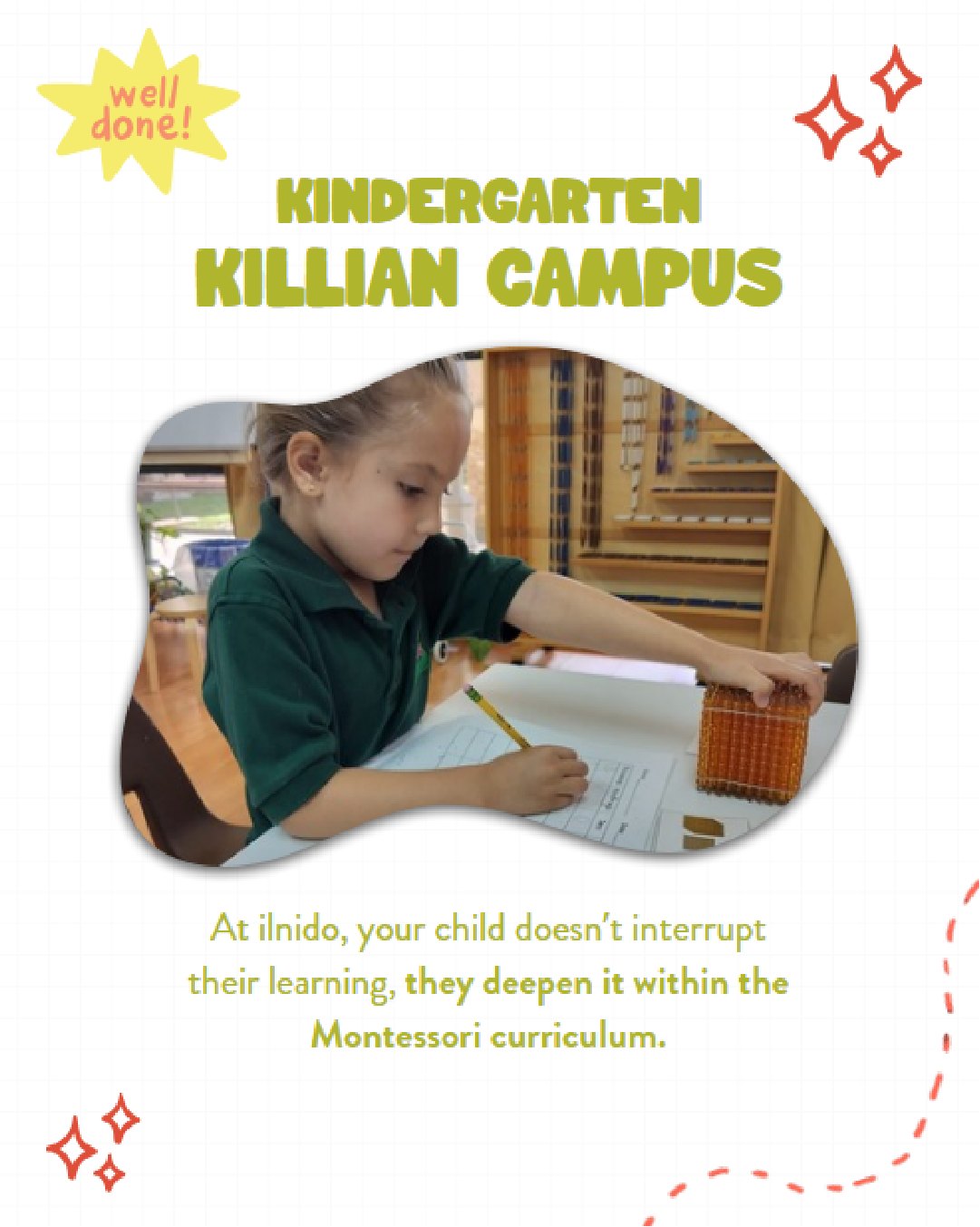 Kindergarten isn’t just the next step, it’s a continuation with purpose. 🌱
Every day, children grow independence, critical thinking, problem solving, and real confidence, while loving the process of learning.
Parents aren’t left behind. Join our ilnido Padres Podcast for honest guidance, real parenting tips, and support along the way. 🎙💛
✨ Enrollment is open at our Killian Campus! Limited spots, schedule your visit today → 📲 (305) 380-0513
.
.
.
#IlNidoMontessori #MontessoriKindergarten #MontessoriPreschool #EarlyLearning #MontessoriLife #MiamiParents #ParentingSupport #LearningThroughPlay