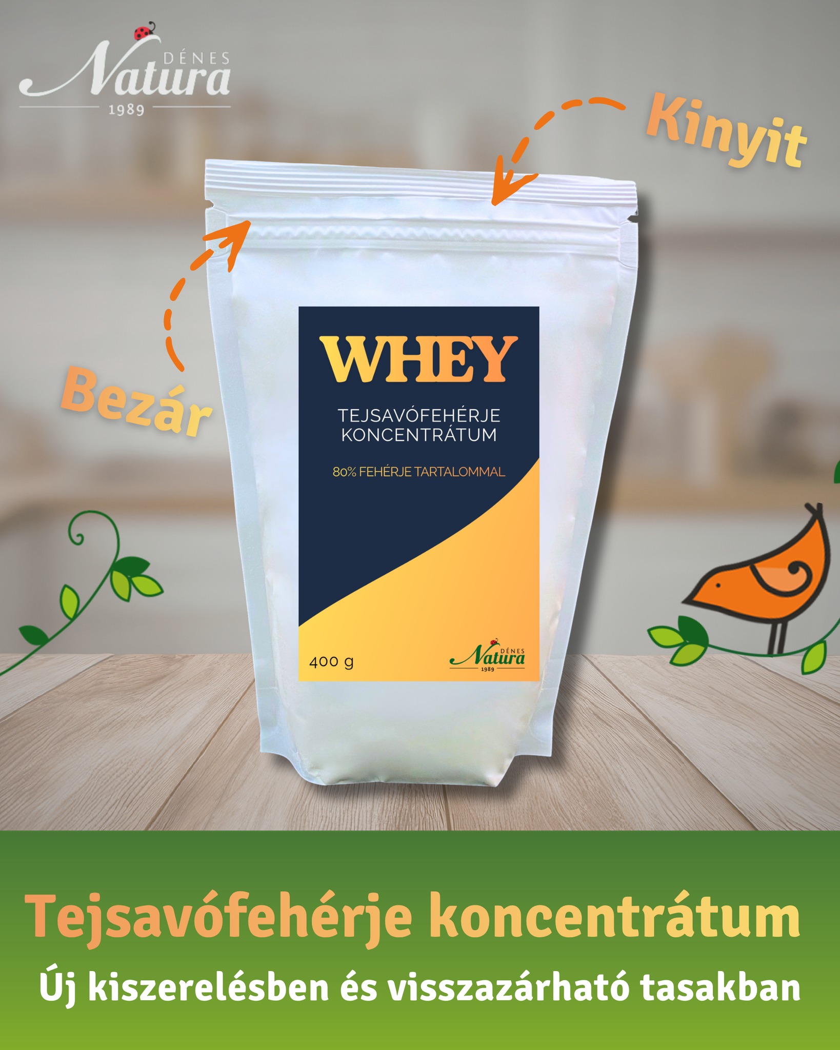 Most még kényelmesebb lett a mindennapi fehérjebevitel! 💪
Tejsavófehérje termékünk mostantól új kiszerelésben, még praktikusabb, visszazárható csomagolásban érhető el! 🙌
Edzés után csak kinyitod, elkészíted a shaked, majd egyszerűen visszazárod – gyors, tiszta és kényelmes megoldás a rohanós napokon is. 👌
✔ Frissesség tovább megőrizve
✔ Könnyebb tárolás és használat
✔ Ugyanaz a prémium minőség, amit már megszoktál
Próbáld ki az új csomagolást, és hozd ki a maximumot az edzéseidből! 🔥
Keresd a webshopunkon: https://shop.denes-natura.hu/wpc
#denesnatura #tejsavófehérje #whey