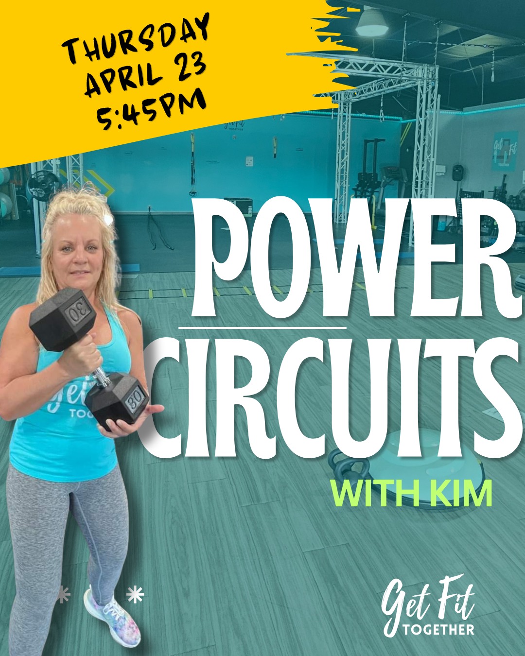 Power Circuits with Kim! 💪⚡
Ready to switch things up? Join Kim this Thursday, April 23, at 5:45 PM for a high-energy session of Power Circuits.
If you’re looking for a workout that keeps you moving, this is it! We’re blending strength and cardio in a fast-paced circuit designed to keep your heart rate up and your muscles working. It’s the perfect way to add some variety to your routine and break through any plateaus.
What to expect:
Dynamic Variety: A fresh mix of movements so you never get bored.
Total Body Burn: Combining weights and cardio for maximum results.
All Levels Welcome: Whether you’re a beginner or a regular, we’ll help you find the right pace.
✨ New to the studio? We’d love to meet you! Ask us about our Intro Rate for New Customers to get started.
Space is limited—drop a comment or send us a DM to snag your spot! 🚀
What’s your favorite way to sweat: Cardio or Strength?