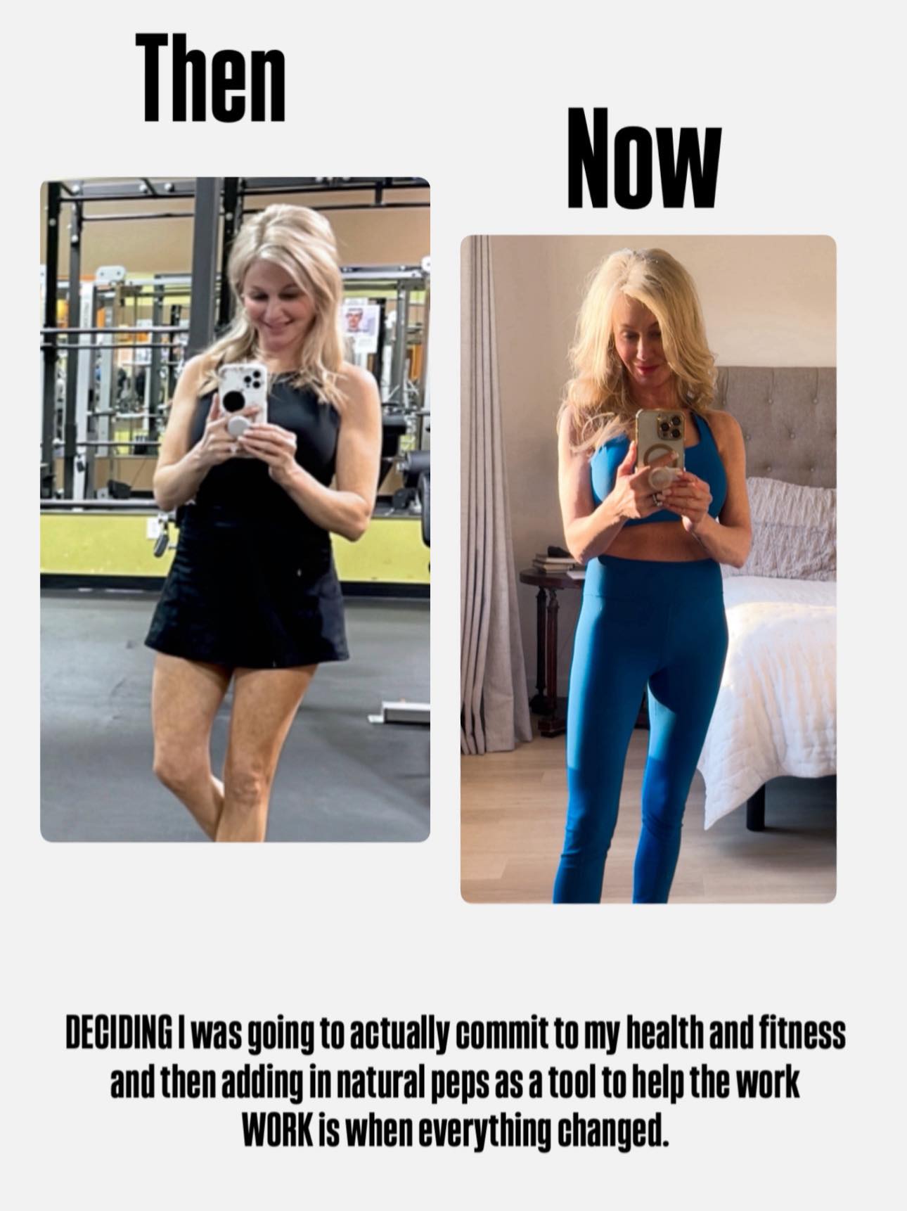 One day you’ll wake up and realize you’re tired of being tired……of no results, not sleeping, not feeling good, inflamed, wrecked hormones and wanting “your normal” not to be “your forever”!
You’ll either wait until you get bad news at the doc or have labs that suck!
OR……We can get started NOW before the bad news at the doc or your labs are a wreck!!
I failed my own health, then woke up to a “transformation of the mind” one day and fixed it! You can too!!
Life is short and we are not promised tomorrow! I’m not trying to “out live” anyone, but while I’m here I want to be able to do anything I want on my own….including traveling until I’m 90 and take myself to the bathroom until I die!
The results you want don't come from doing more or risking your health, they come from doing it smarter and sticking with it long enough. Most women never get to that part.
So stop overthinking and Jump ! I’m a text message away✌🏼❤️💋