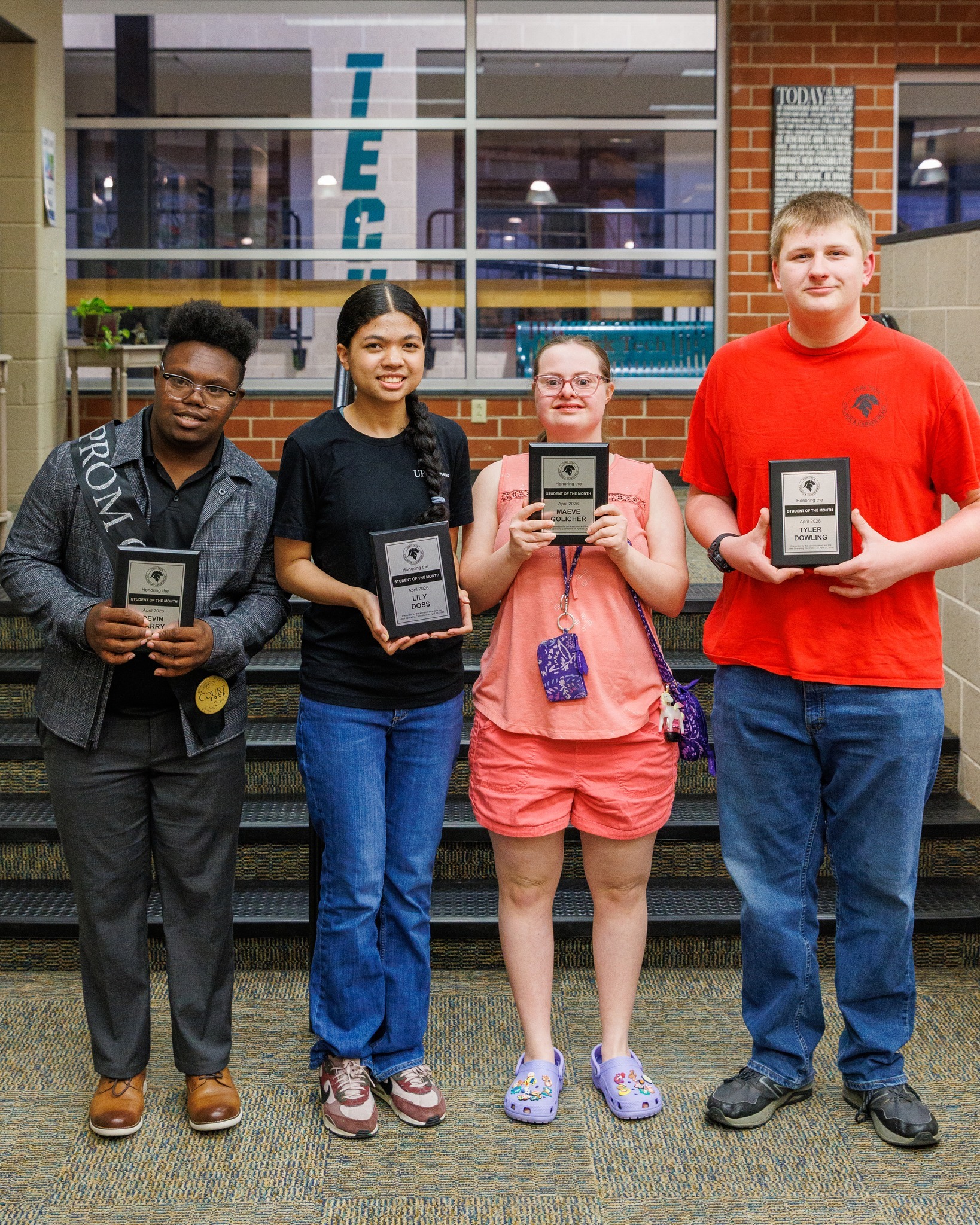 Congratulations to our students of the month for April!
⭐️ Lily Doss
⭐️ Tyler Dowling
⭐️ Maeve Golicher
⭐️ Devin Harry
We really enjoyed recognizing these students during yesterday's Joint Operating Committee meeting. Visit ycst.info/sotm-april26 to watch a video of all four students in action. #YorkTechProud