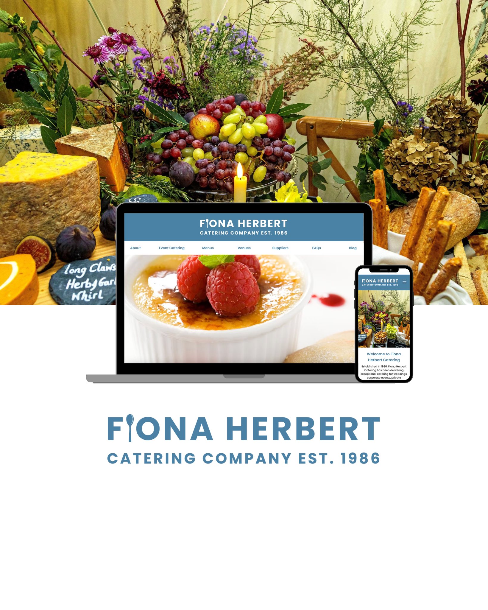 ✨ Celebrating 40 years in Business✨
Since 1986, Fiona Herbert Catering has been delivering exceptional catering for weddings, corporate events, private celebrations and funerals, and we’re so proud to be marking 40 years in business 🎉
To celebrate, we’ve launched our brand new website and refreshed look, designed to better reflect who we are today and the bespoke service we offer.
Based in Southwell, Nottinghamshire, our experienced culinary team creates tailored menus using fresh, seasonal and locally sourced ingredients, bringing your ideas to life, whatever the occasion 🌿
A big thank you to everyone who has supported us over the years, for all your referrals and reviews and to @coemediauk for bringing our new branding and website to life ✨
We can’t wait to continue creating memorable events for many more years to come.
www.fionaherbertcatering.co.uk