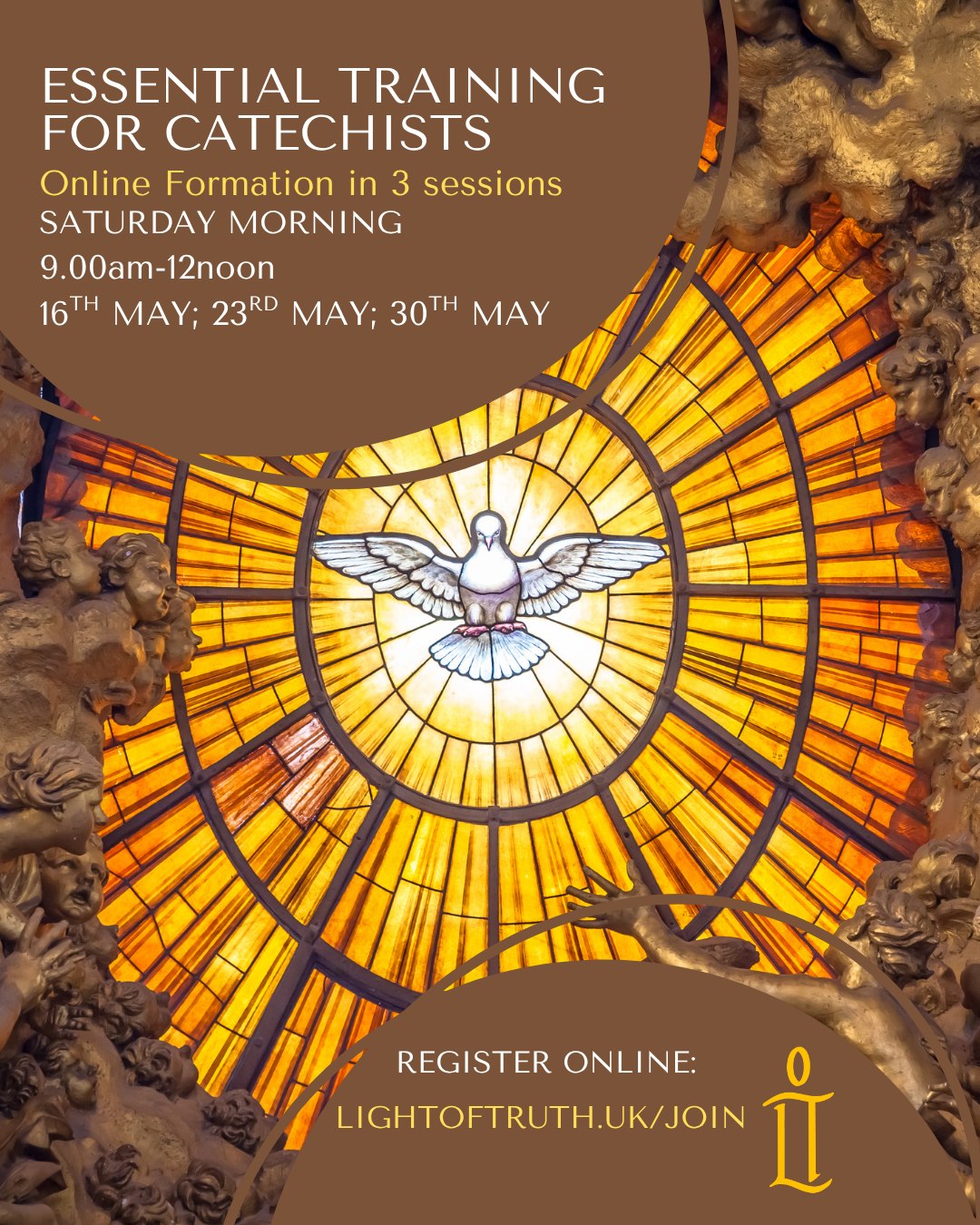 ESSENTIAL TRAINING FOR CATECHISTS: Next month we are running our popular online catechists' training course which covers the basic principles of catechesis across 3 Saturday mornings, beginning 16th May. Register online: https://www.lightoftruth.uk/event-details/essential-training-for-catechists-2026-05-16-09-00
This course is suitable as an introduction for beginners or as a refresher for experienced catechists. It may also be of interest to those who are considering signing up to our 2-year Certificate in Catechesis, to give a taste of what the sisters' teaching is like. Do sign up and spread the word in your parishes and communities!
#essentialtrainingforcatechists #catechistformation #catechisttraining #mission #faithformation #preaching #catechesis