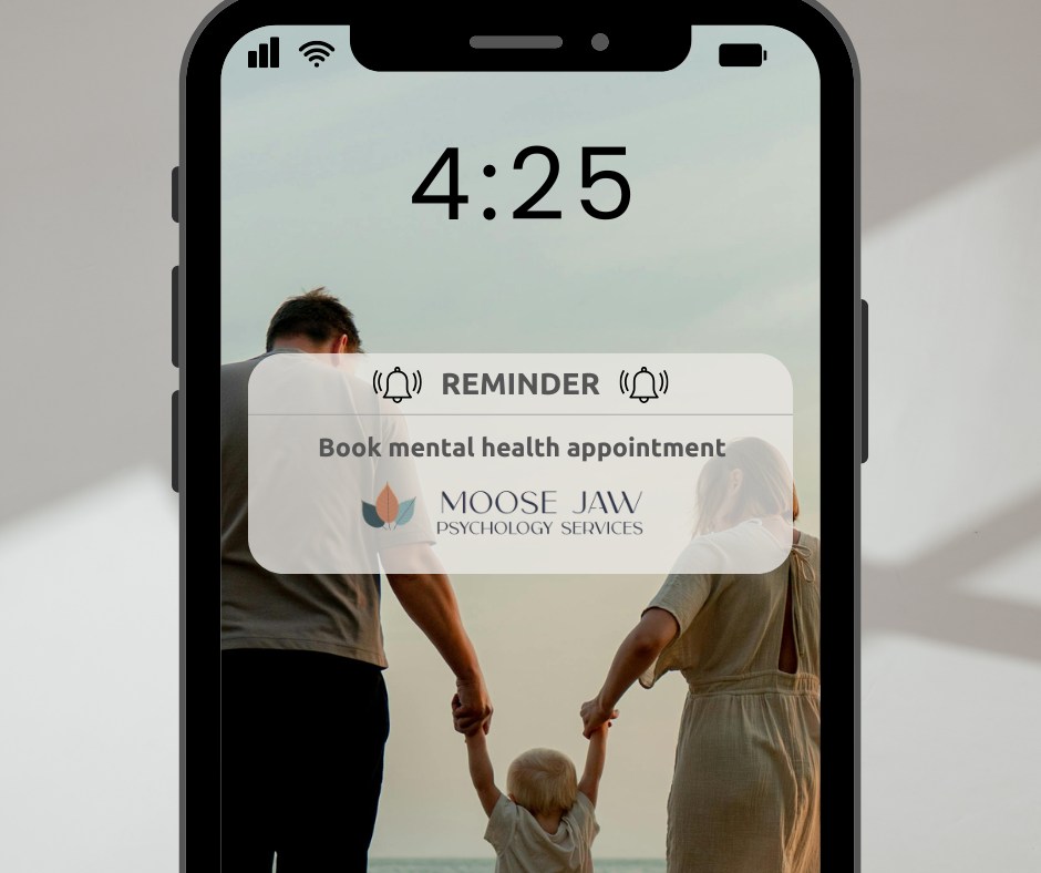 đż Life moves fast. Your mental health care shouldnât feel like another hurdle.
Weâre here to make getting support simple and accessible.
Visit the link in our bio to book your appointment.
Have a great weekend, Moose Jaw!
#BookNow | #MentalHealthMatters | #OnlineBooking | #MooseJawSK | #YQRTherapy | #MooseJawTherapy