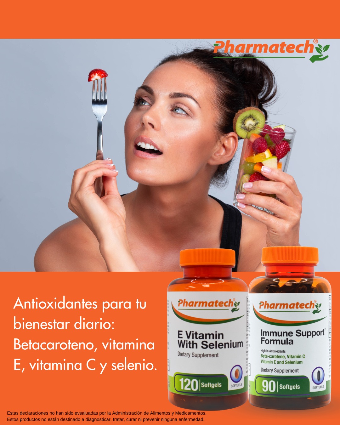 ¿Sabías que los radicales libres pueden afectar tus células? 😧
Los antioxidantes ayudan a protegerlas del estrés oxidativo y apoyan el funcionamiento normal de tu sistema inmunológico.
Esta temporada, elige:
✅ Immune Support Formula
✅Vitamina E con Selenio
Dos opciones con ingredientes antioxidantes que complementan tu rutina diaria y apoyan tu bienestar general. 😍
Descúbrelos en www.mesientobien.com
Porque sentirte bien es parte de tu día a día.
Con Pharmatech® Me Siento Bien. 😁
**Esta declaración no ha sido evaluada por la Administración de Alimentos y Medicamentos. Este producto no está destinado a diagnosticar, tratar, curar ni prevenir ninguna enfermedad.
-------------------------
Did you know that free radicals can damage your cells? 😧
Antioxidants help protect them from oxidative stress and support the normal functioning of your immune system.
This season, choose:
✅Immune Support Formula
✅Vitamin E with Selenium
Two options with antioxidant ingredients that complement your daily routine and support your overall well-being. 😍
Discover them at www.ifeelgood.us
Because feeling good is part of your everyday life.
With Pharmatech® I Feel Good. 😁
**This statement has not been evaluated by the Food and Drug Administration. This product is not intended to diagnose, treat, cure, or prevent any disease.