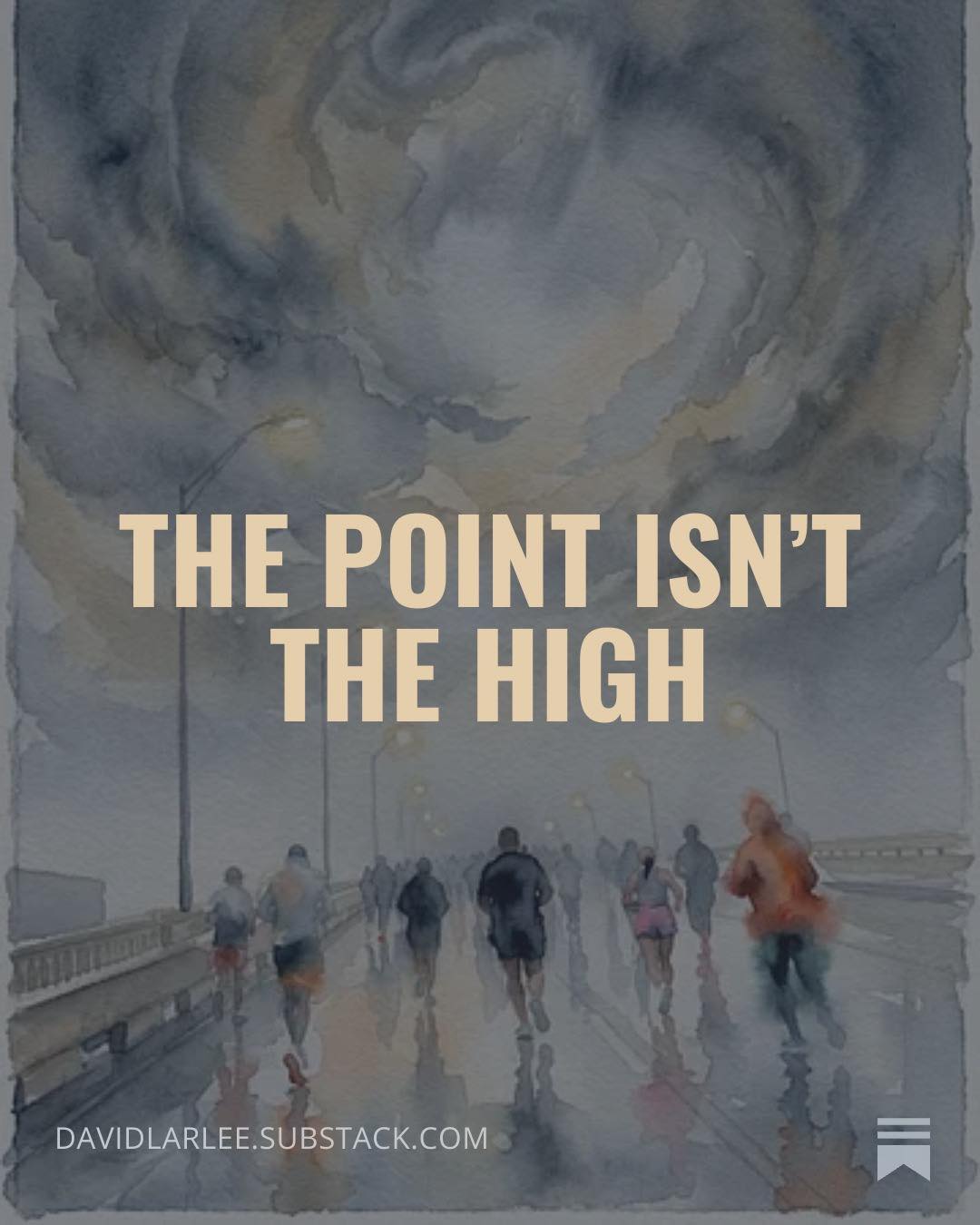 …Somewhere around mile five, alerts started sounding.
Thunder.
Lightning.
Seek shelter immediately.
I did the math.
One mile left.
I was wearing my Hockey Canada jersey.
I was running down Canada Street.
If lightning was going to find me, the symbolism was at least tidy…