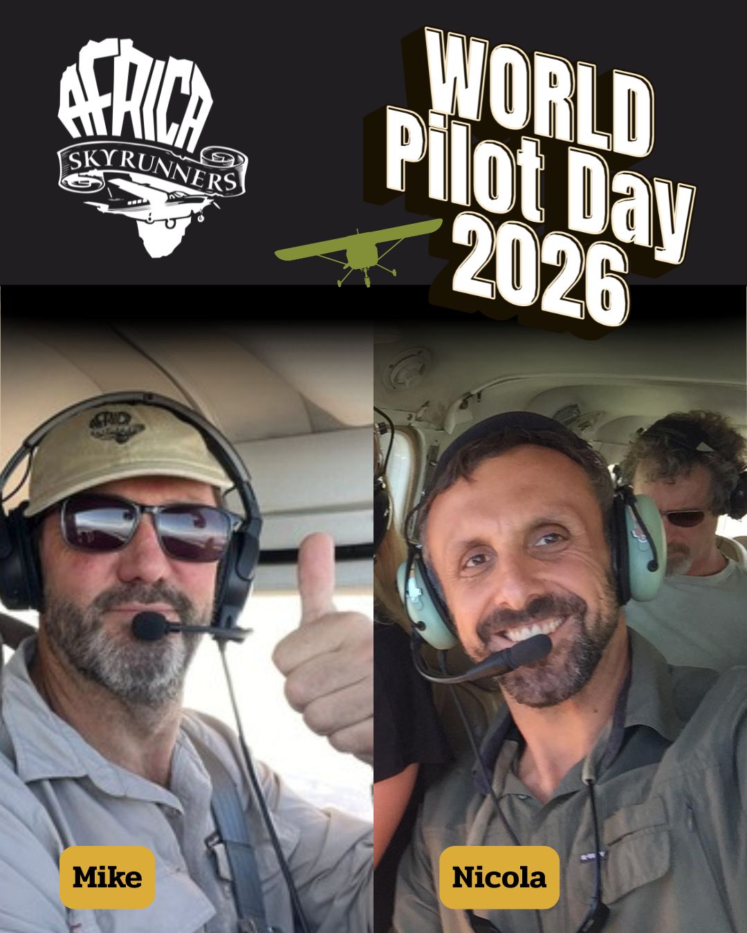 World Pilot Day 2026 - a special salute to our exceptional pilots Mike and Nicola, whose passion and skill turn every flying safari into a truly personal, private adventure to Africa’s most remote and breathtaking destinations. From low level scenic flights over Victoria Falls, the Okavango Delta and the Mozambique coastline to crafting each guest’s dream journey into the wild, they make every moment of the journey as unforgettable and fun as the destination itself.
#AfricaSkyRunners #WorldPilotDay2026