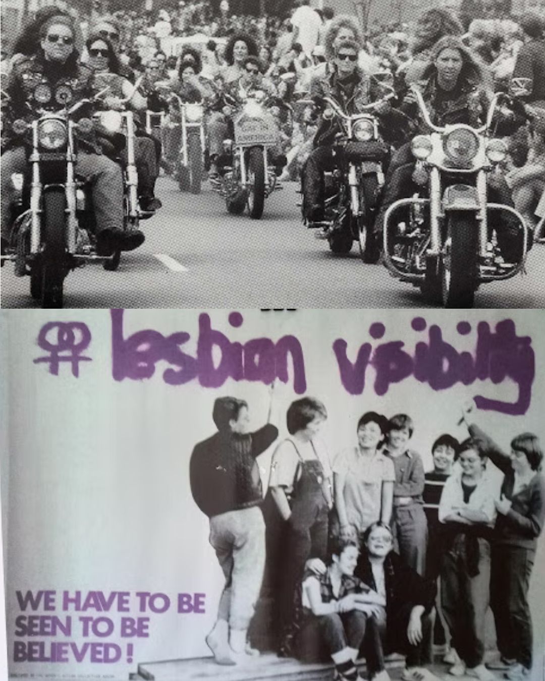 Be seen, be heard, be you. Happy Lesbian Visibility week to all lesbians.