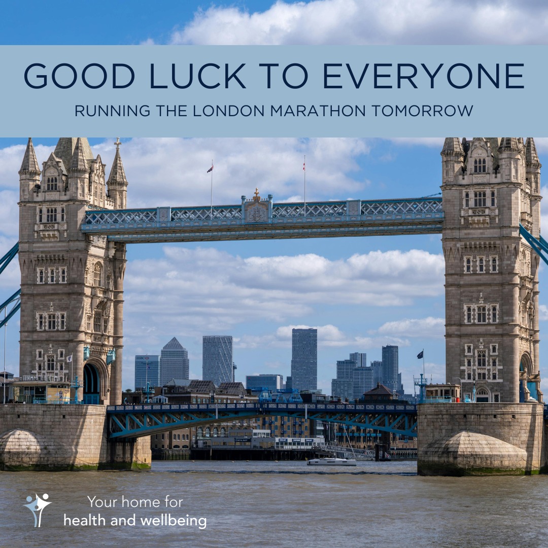 Good luck to everyone running the London Marathon tomorrow, especially all our lovely PB patients 🏃♀️🏃
You’ve trained hard and we know you’ve got this - enjoy every moment!
And if you're feeling sore on Monday? Head to our blog (link in our bio) for Bridget’s top recovery tips to help you bounce back strong! PLUS join us on socials on Monday for your chance to win a post-marathon massage 😊 #physicalbalance #basingstokeclinic #thestudioatphysicalbalance #marathontrainingbasingstoke #marathontraining #runningbasingstoke #runnersbasingstoke #physicalbalancerunningrecoverytips #londonmarathon2026 #MarathonReady #YouveGotThis #MarathonRecovery