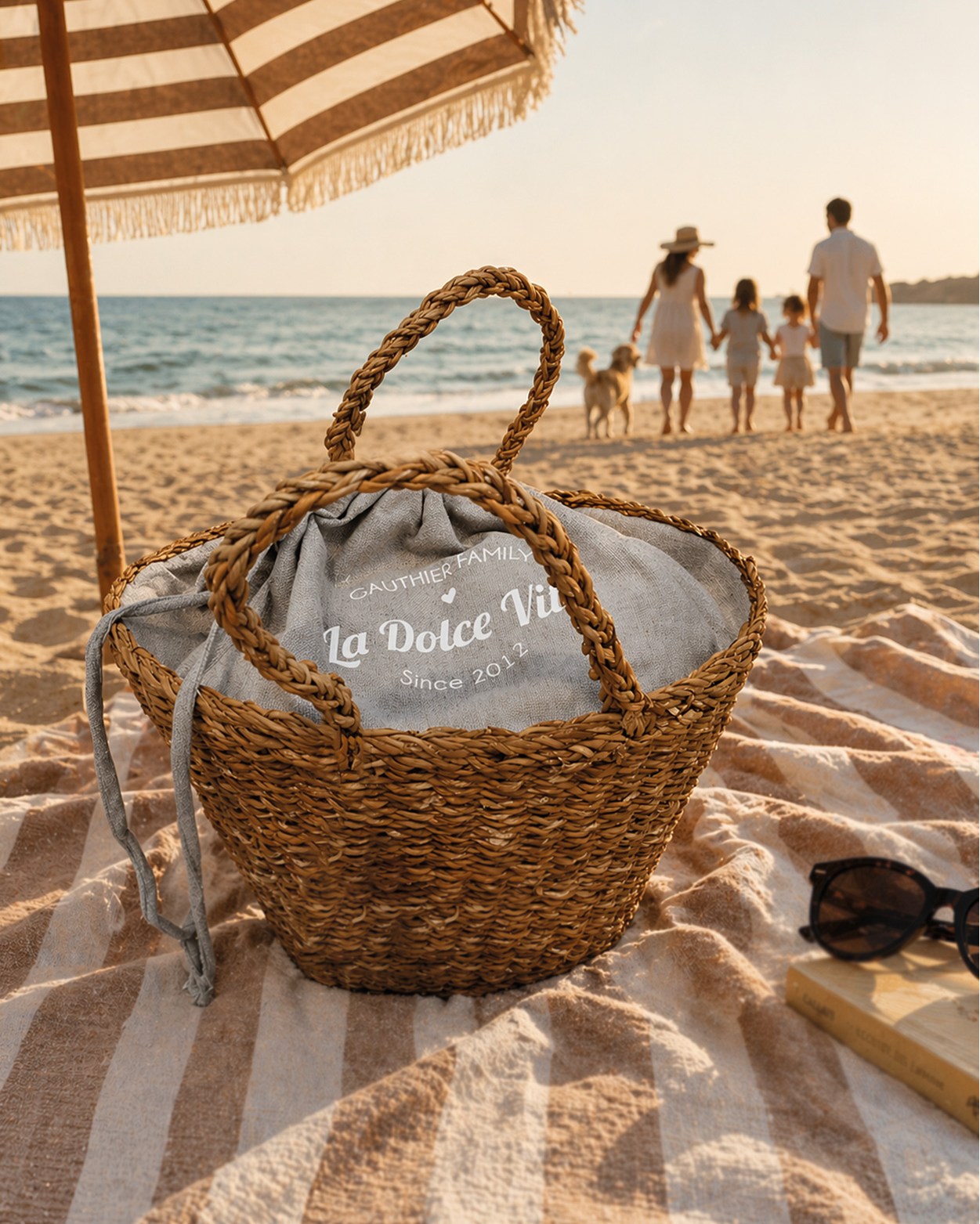 Le panier qui raconte une histoire… et qui t’accompagne tout l’été.
Tressé à la main, avec une doublure elle aussi tissée sur des métiers traditionnels appelés “Tant”, chaque panier est une pièce à part. Le tissage lui donne ce charme artisanal, authentique, qu’on ne retrouve nulle part ailleurs.
On adore aussi son côté pratique : une doublure avec lien coulissant pour tout garder bien à l’abri, que ce soit pour le marché, la plage ou les escapades improvisées.
Et bien sûr, tu peux le rendre unique. Une personnalisation, un prénom, un mot… pour en faire un accessoire qui te ressemble vraiment.
Mais ce panier, c’est aussi un projet engagé. Il soutient l’économie de familles vivant dans des villages reculés du Bangladesh, et valorise le travail des femmes, en contribuant à préserver la vie dans ces territoires.
Un panier beau, utile… et porteur de sens.
#luzetnina #panierpersonnalise #sacdeplagepersonnalise #sacdeplage #ideecadeau