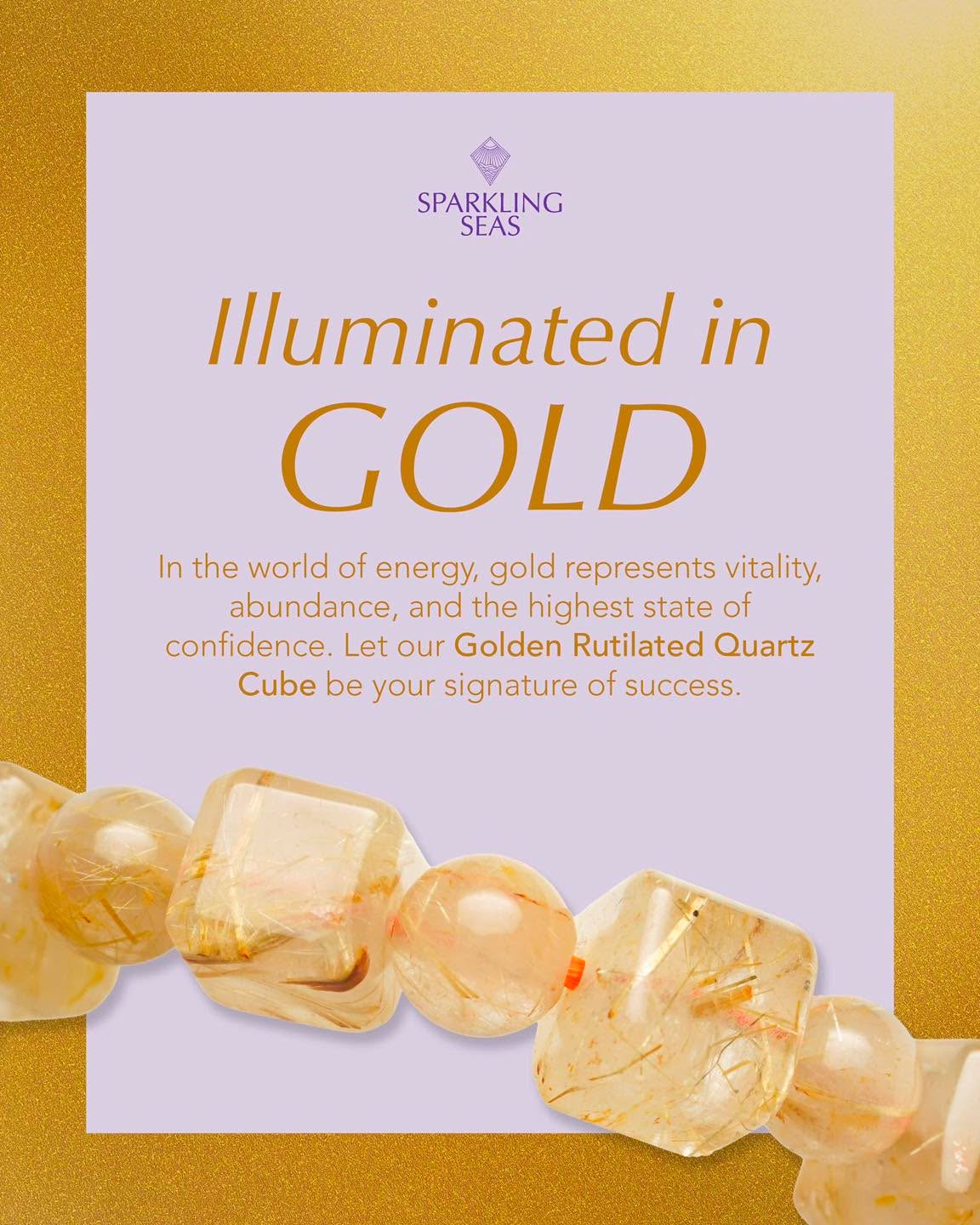There’s a certain kind of energy that doesn’t ask for attention, it naturally draws it in.
Golden rutilated quartz is known for vitality, clarity, and confidence, a piece that reflects strength from within, and carries it outward.
A subtle statement. A lasting presence.
#SparklingSeasPH #GoldenRutilatedQuartz #CrystalJewelryPH #MeaningfulJewelry #EverydayLuxury #IntentionalLiving #GoldEnergy