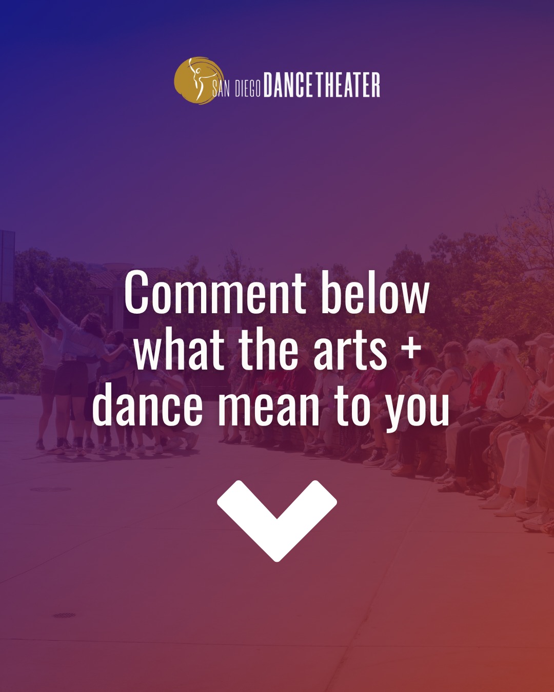 It's time to fight for San Diego dance and the arts!
Last week, Mayor Todd Gloria proposed to ELIMINATE the arts and culture funding for FY 2027. This is unacceptable and suggests that the arts are a luxury, compared to the truth that the arts are actually a means to foster more connection and empathy, drive the creative economy, help people stay cognitively vital and mobile for life, and allow people to express themselves fully.
We must take a stand and tell our stories of what dance and the arts mean to us. Over 189 organizations, like San Diego Dance Theater, rely on city support and funding to carry out our mission of providing access to professional training, performances, and programming and making dance a way of life.
The immediate action steps outlined are provided by the two organizations leading the charge: Arts+Culture: San Diego and San Diego Art Matters.
IMMEDIATE ACTION STEPS:
💠 Email/call your city council member and Mayor: Visit artsandculturesd.org for easy email form.
💠 Fill out the City of San Diego budget survey and voice your support for arts and culture: https://datasd.typeform.com/2027budget
💠 Send general "arts" photos that can be used in social media posts to: advocacy@artsandculturesd.org
💠 Submit letters (150 - 200 words) to the San Diego Union-Tribune: arts@sduniontribune.com specifically regarding the arts funding cuts.
💠 Mark your calendars for additional City budget hearings:
- Monday, May 6, 9am Budget Review Committee (BRC) budget presentation hearings for Arts and Culture.
- Wednesday, May 13, 6pm District 3 Budget Town Hall RSVP: https://forms.cloud.microsoft/g/N1UHP24Z64
- Monday, May 18, 6pm City Council meeting for public input on the FY 2027 Proposed Budget and May Revision.
💬 Comment below what the arts + dance mean to you
🔗 Visit the link in bio to see the detailed list of action steps
Let's save San Diego Arts together!
#sddt #sandiegodancetheater #sandiegodance #savethearts #defendthearts