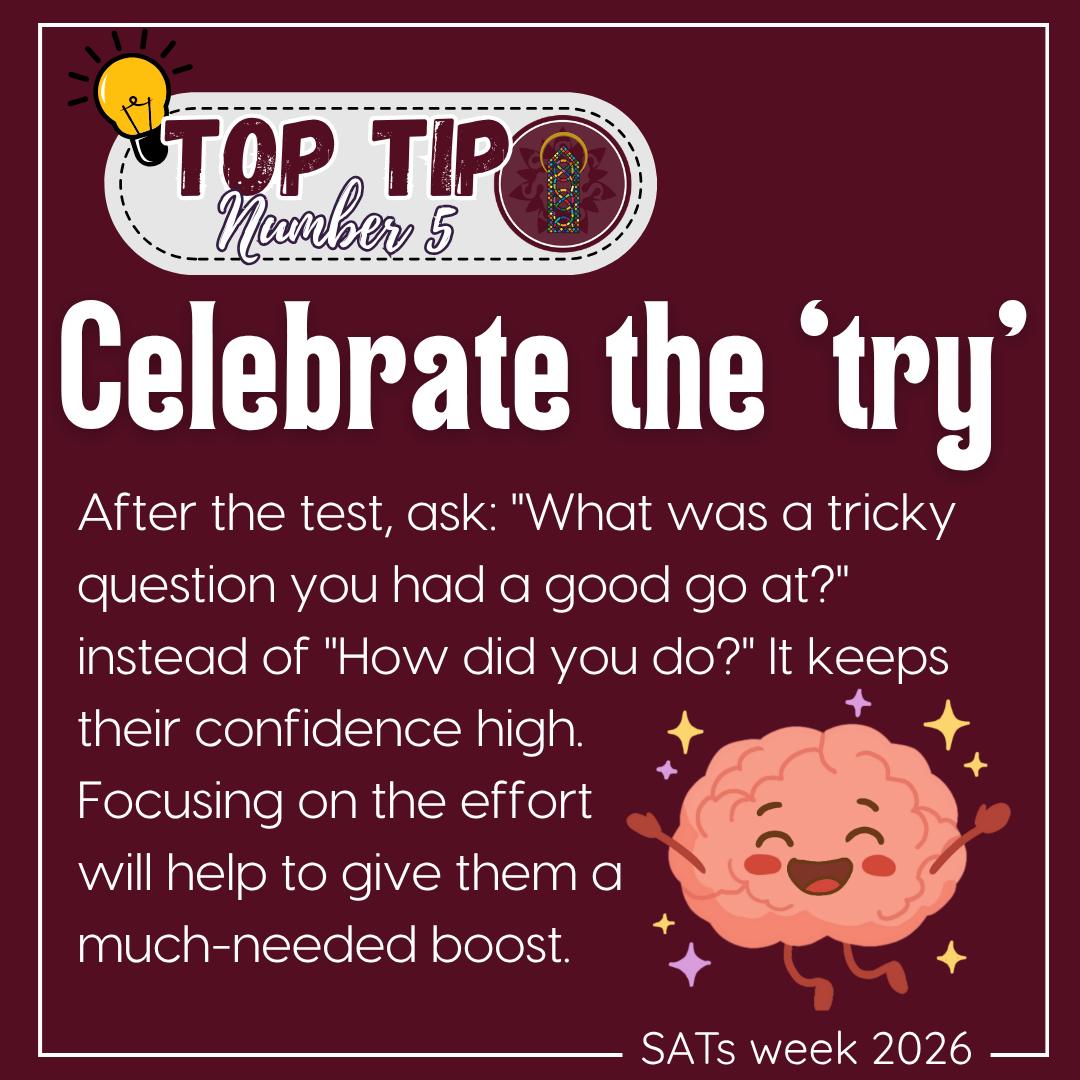 #satstipsforparents #toptips #celebratethetry #barnack