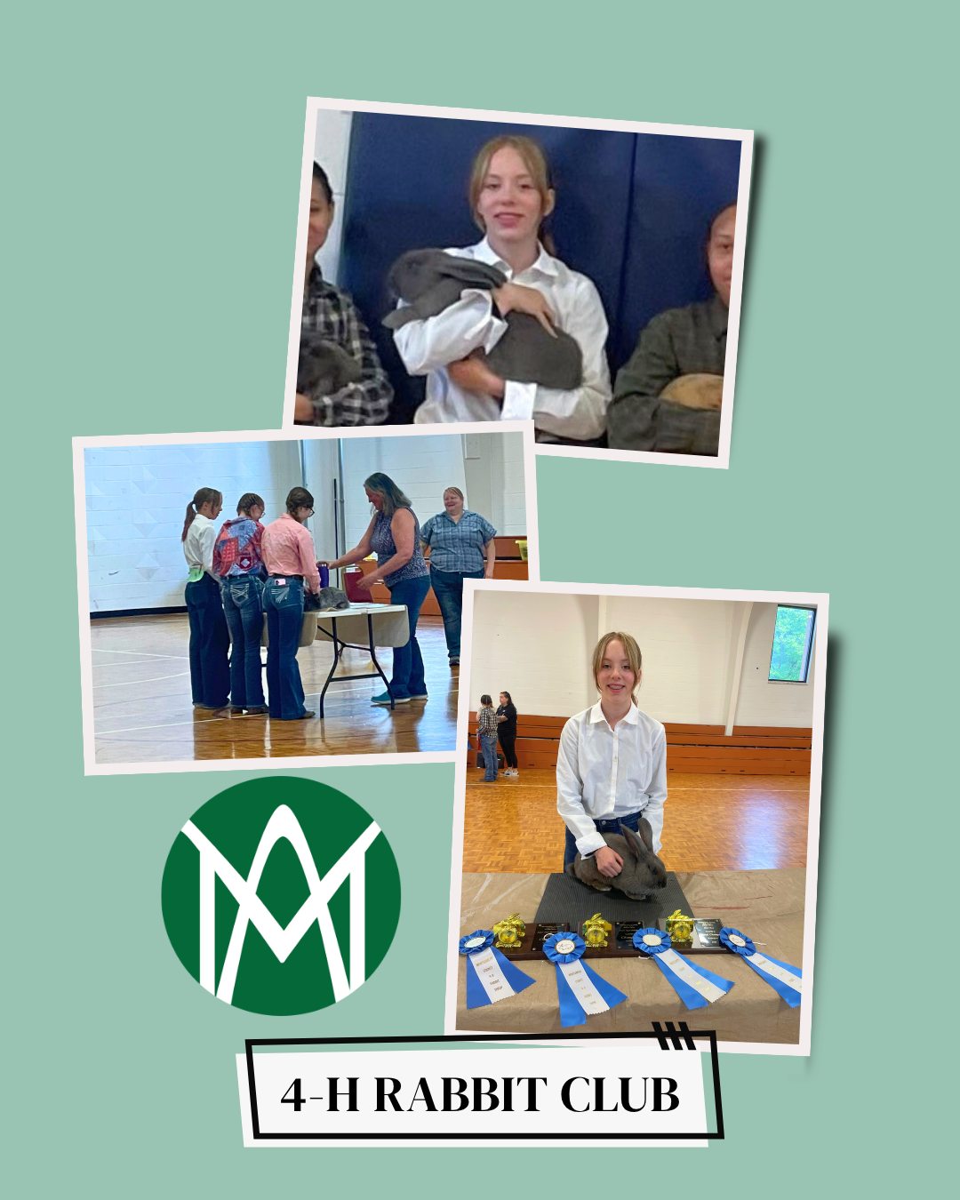 We are so proud to celebrate our Logic-level student, Olivia Boyd, for earning multiple 1st place awards at the Montgomery County 4-H Rabbit Show! 🐰🏆
This event was filled with worthy, friendly competitors, and the level of care, dedication, and sportsmanship on display was truly something special.
Olivia has loved being part of 4-H at Montgomery Academy—it’s been an incredible experience beyond competition, building responsibility, confidence, and even presentation and interview skills.
We highly recommend this program to anyone interested in caring for rabbits (and there are plenty of other events if rabbits aren’t your thing!).
If you’ve ever considered getting involved in 4-H at MA, we can’t recommend it enough.
Way to go, Olivia! 💚🐇
