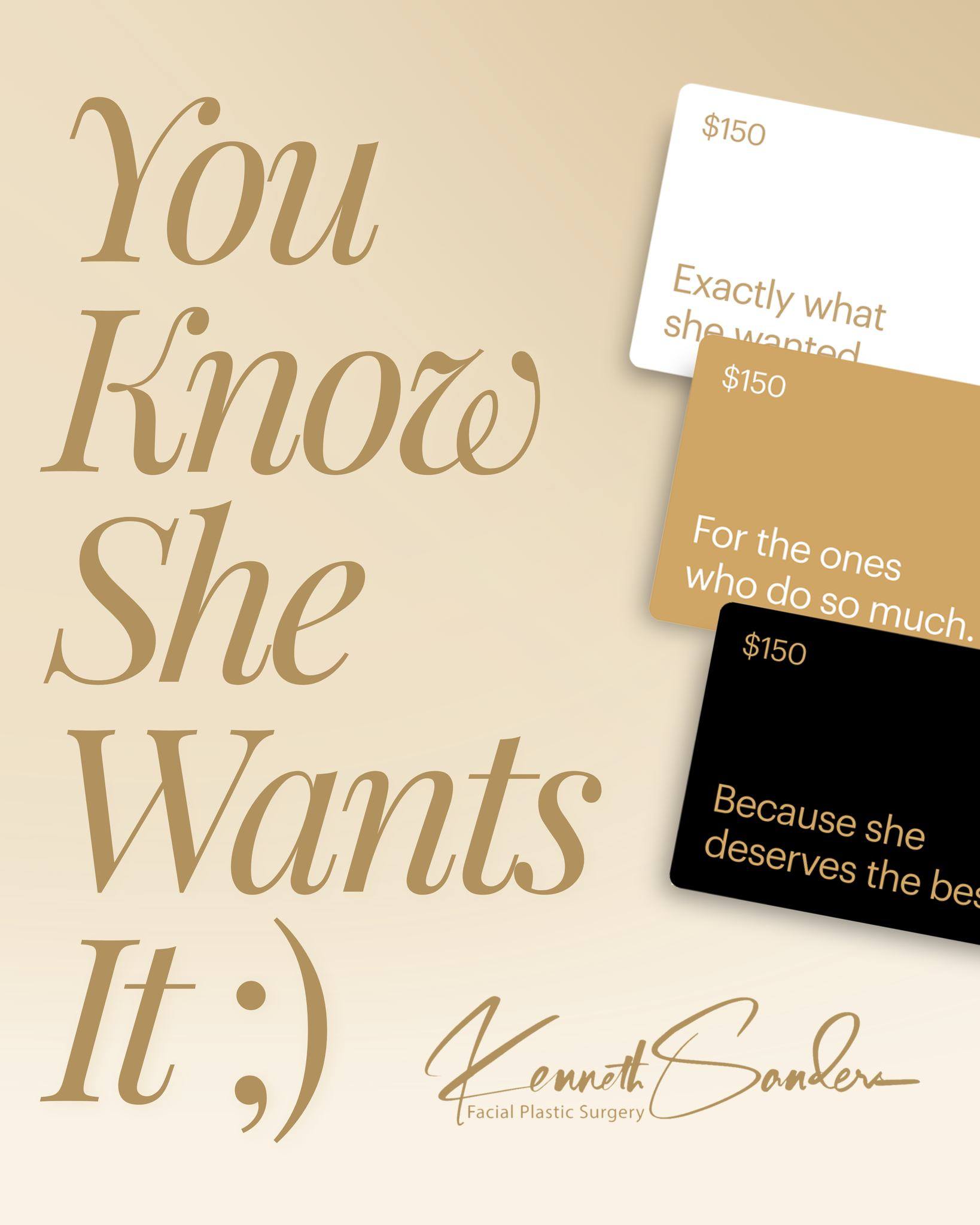 Better than a bouquet đ
Motherâs Day gift cards go live May 6th.
Buy a $150 AllÄ gift card for $100 and use it toward your favorite Allergan treatments whenever youâre ready. They never expire, so itâs there whenever the timing feels right.
A simple gift that feels thoughtful, or something to save for yourself.
A few things to know:
⢠Available while supplies last
⢠AllÄ members only
⢠One gift card per account
⢠Redeemable on all Allergan products
Shop here when it goes live: https://alle.com/mothersday đ¸
Mark your calendar⌠this deal always goes fast!
#MothersDay #Botox #LipFiller #AllÄ #Shreveport