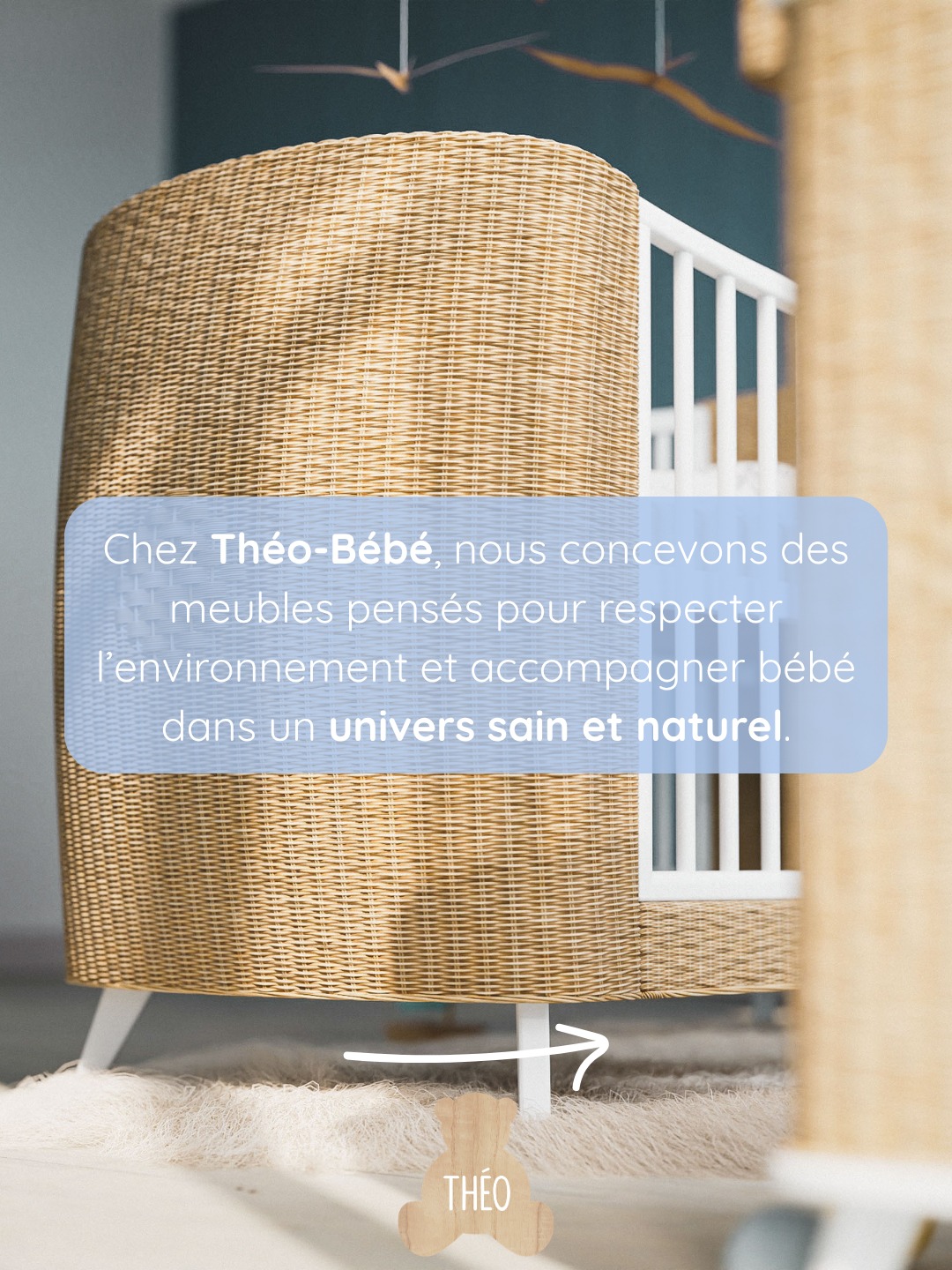 Chez Théo-Bébé, chaque meuble raconte une histoire 🌿
- Pensés pour un univers sain et naturel
- Bois véritable et rotin 100% naturel
- Peinture à base d’eau pour un air pur
- Des meubles rassurants pour un cocon doux et serein ✨
#ThéoBébé #DécoNaturelle #ChambreBébé #MeublesDurables #BienÊtre #litevolutif #theobebe #EcoResponsable #ChambreBébé #BébéConfort #ConfortBébé #chambrebebe #chambreBebe #mobilierdurable