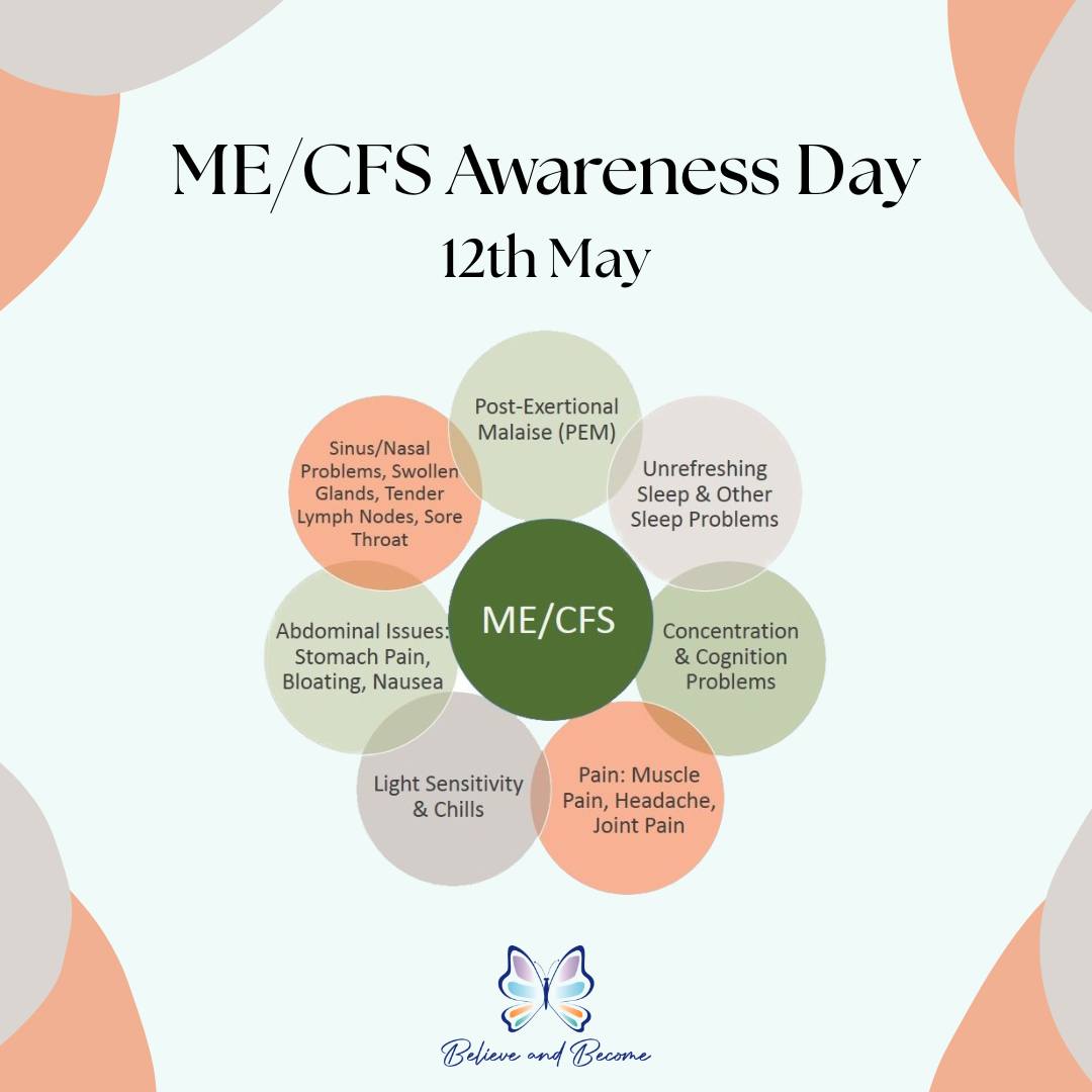 Today is ME/CFS Awareness Day.
This is a day to recognise the strength of people living with Myalgic Encephalomyelitis/Chronic Fatigue Syndrome (ME/CFS).
ME/CFS is a serious, complex and disabling neuroimmune condition that affects every system in the body, significantly reducing functional capacity.
In Australia up to 250,000 people had ME/CFS prior to the COVID-19 pandemic. With 50% of those with Long COVID meeting diagnostic criteria for ME/CFS, Australian ME/CFS prevalence is now estimated to be in the vicinity of 500,000.
SA prevalence is now around 35,000.
To find out more about ME/CFS, follow this link:
https://may12th.org.au/
Photo Credit: https://solvecfs.org/me-cfs-long-covid/about-the-disease/