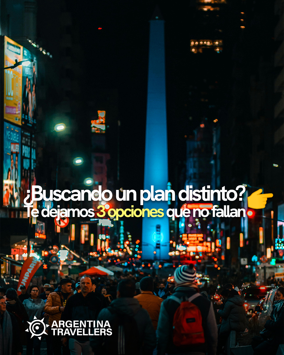 ¿Buscando un plan distinto? Te dejamos 3 opciones que no fallan 👇
🐰 Sigue al Conejo Blanco La Madriguera
Entrá a un mundo mágico inspirado en Alicia en el País de las Maravillas. Un bar temático lleno de detalles, ideal para una noche diferente y súper instagrameable.
📍 Godoy Cruz 1554, Palermo
🎤 Karaoke + cena show 🎶 Balcarce Club Cantobar
Cantá, reíte y disfrutá una noche donde sos protagonista. Perfecto para ir con amigos o celebrar algo especial.
📍 José A. Cabrera 5370, Palermo
🎭 Microteatro
Obras cortas, intensas y muy originales. Podés ver varias en una misma noche y vivir una experiencia teatral distinta.
📍Serrano 1139, Palermo
🔥 Tres planes, una ciudad y miles de historias por vivir.
📍 Buenos Aires nunca duerme… ¿vos?
