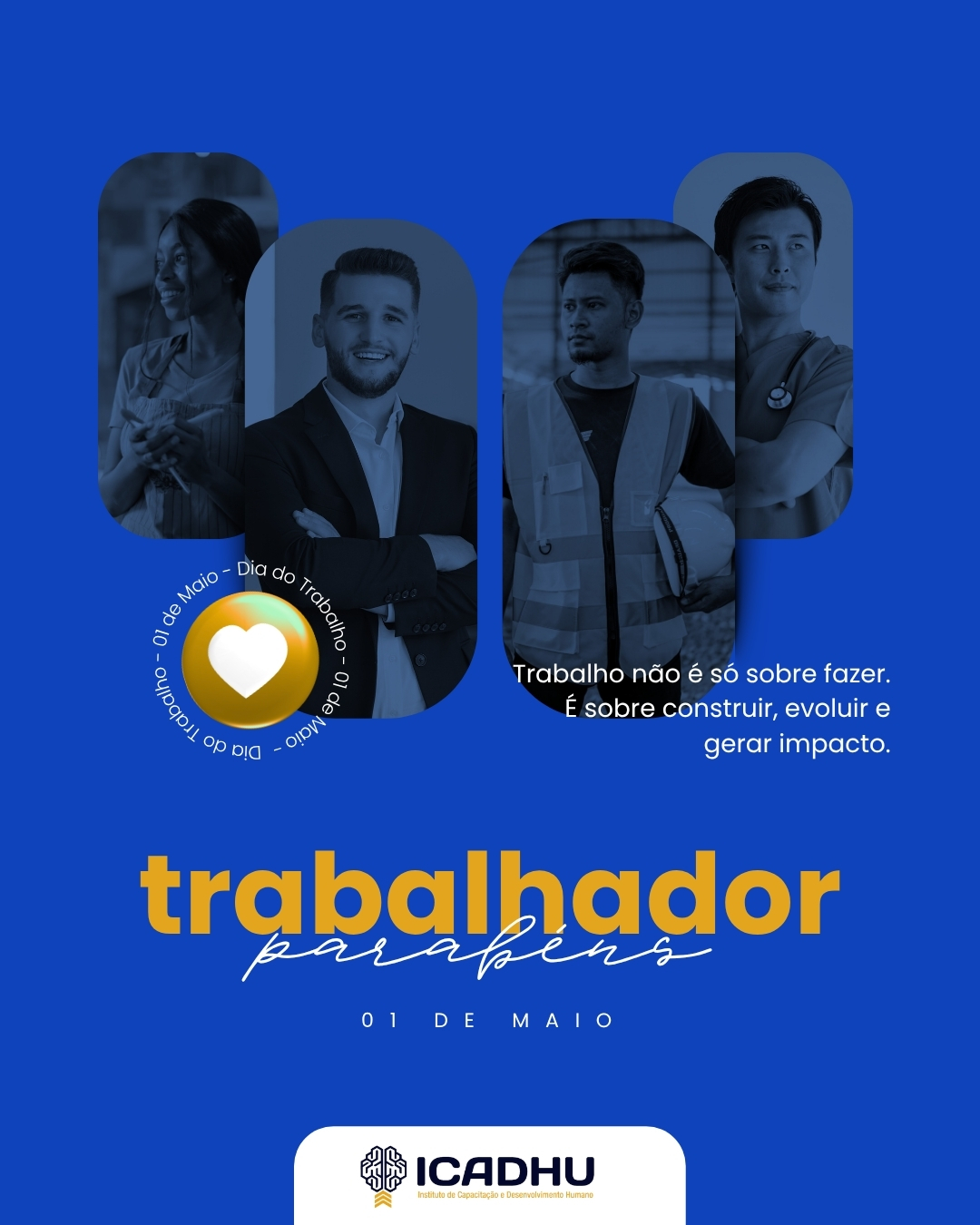 Hoje é dia de reconhecer quem constrói todos os dias.
Mas também de refletir:
Você está apenas ocupado… ou realmente evoluindo?
Trabalhar com direção muda tudo.
#DiaDoTrabalho #ICADHU #Carreira #DesenvolvimentoProfissional