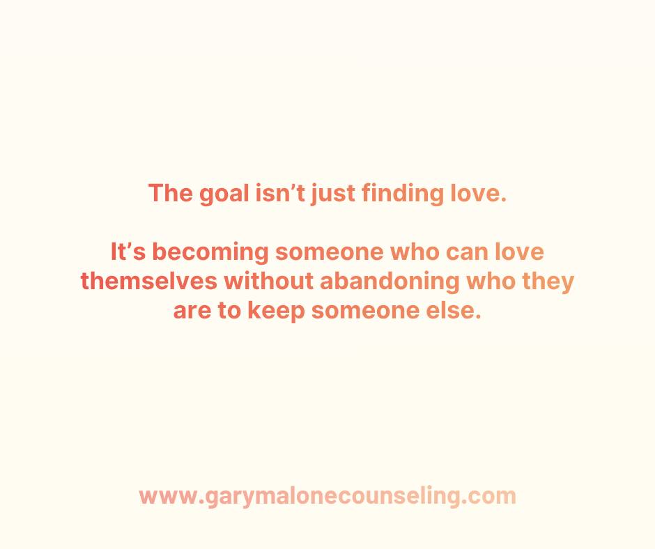 Most of my work centers around marriage.
But lately, I’ve been having the same conversation over and over again with people navigating dating after divorce.
And here’s what I've been sharing recently:
Most people jump back into dating asking one question:
“Do I like them?”
There’s a better question:
“Who do I become when I’m with them?”
If you’re looking for healing and wholeness, you don’t actually need a partner.
You need awareness.
Date to study your reactions.
Notice where you abandon yourself to keep connection.
Notice how quickly you start performing when you feel uncertainty.
Notice how much silence you can tolerate before you reach for reassurance.
Because dating will expose things you can’t see on your own.
It will show you:
– how you handle not being chosen yet
– how you respond when interest feels uneven
– how quickly you trade honesty for approval
Dating isn’t just about compatibility.
It’s one of the deepest mirrors you’ll ever step in front of if you let it be.
But here’s the part people miss:
These same patterns don’t magically disappear once you’re in a relationship.
They follow you into marriage.
The overthinking.
The performing.
The fear of saying the wrong thing.
The urge to secure connection instead of being yourself.
So whether you’re dating or married, the work is the same:
Stay with yourself.
Tell the truth.
Let connection build from who you are,
not who you think you need to be to keep someone.
Because the goal isn’t just finding love.
It’s becoming someone who can love themselves
without abandoning who they are to keep someone else.