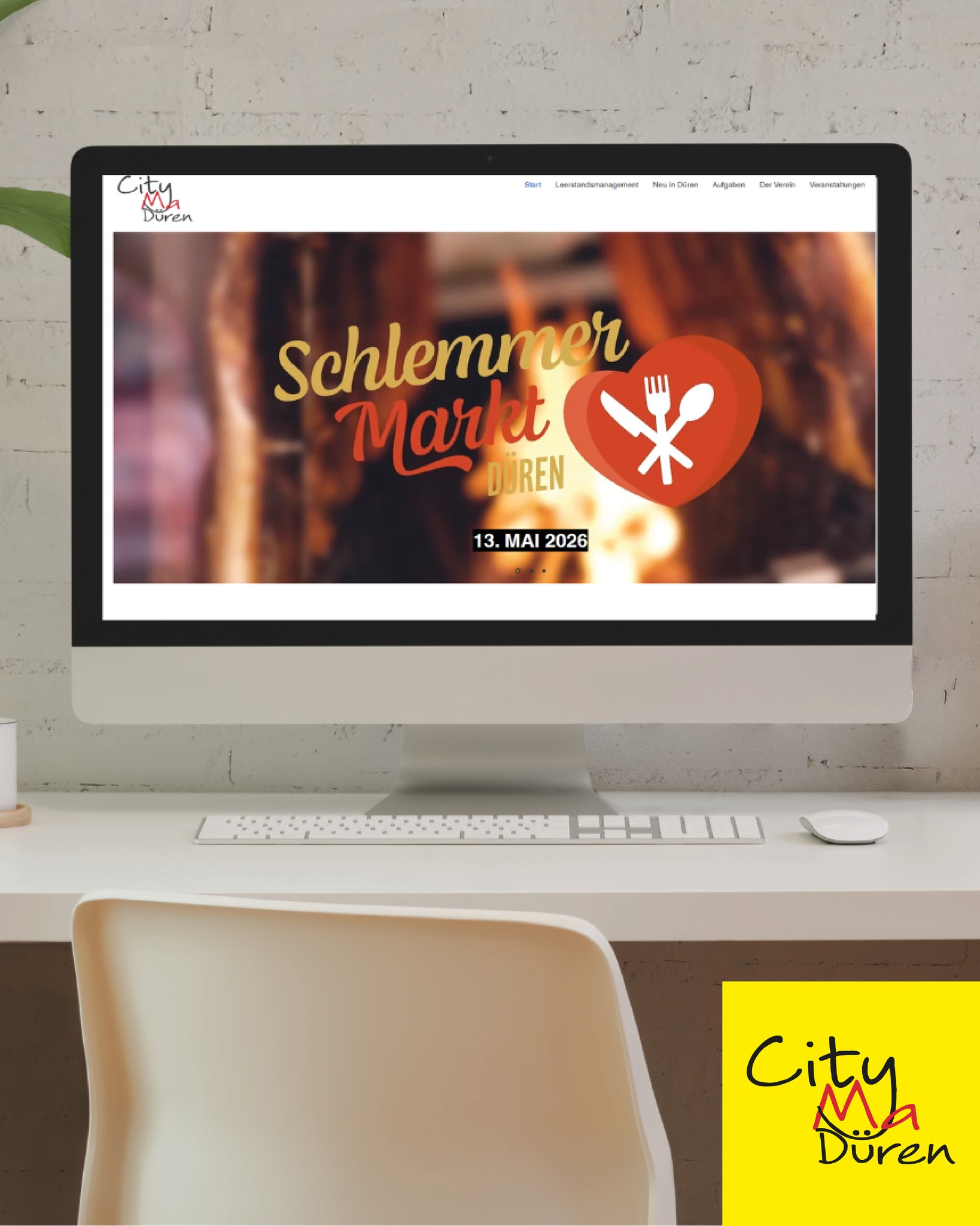 NEUE WEBSITE IST ONLINE 💻
-
CityMa erstrahlt jetzt digital in neuem Glanz ✨
Unsere neue Website ist live – moderner, übersichtlicher und voller Infos rund um die Innenstadt in Düren 🛍️
🔗 Schaut vorbei: www.einkaufsstadt-dueren.de (Link in der Story)
Wir freuen uns auf Euer Feedback! 💬
#CityMa #Düren #EinkaufenVorOrt #NeueWebsite #SupportLocal