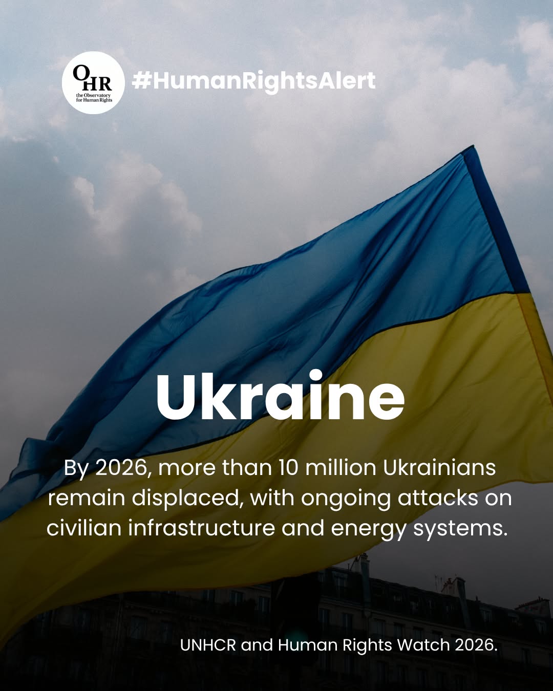 War doesn’t end when headlines fade.
Millions of Ukrainians are still without homes, without stability, without certainty.
Energy systems targeted. Winters weaponized.
❄️ Survival becomes a daily negotiation.
This is what prolonged war looks like, invisible, but devastating.
#ohr #theobservatoryforhumanrights #humanrights