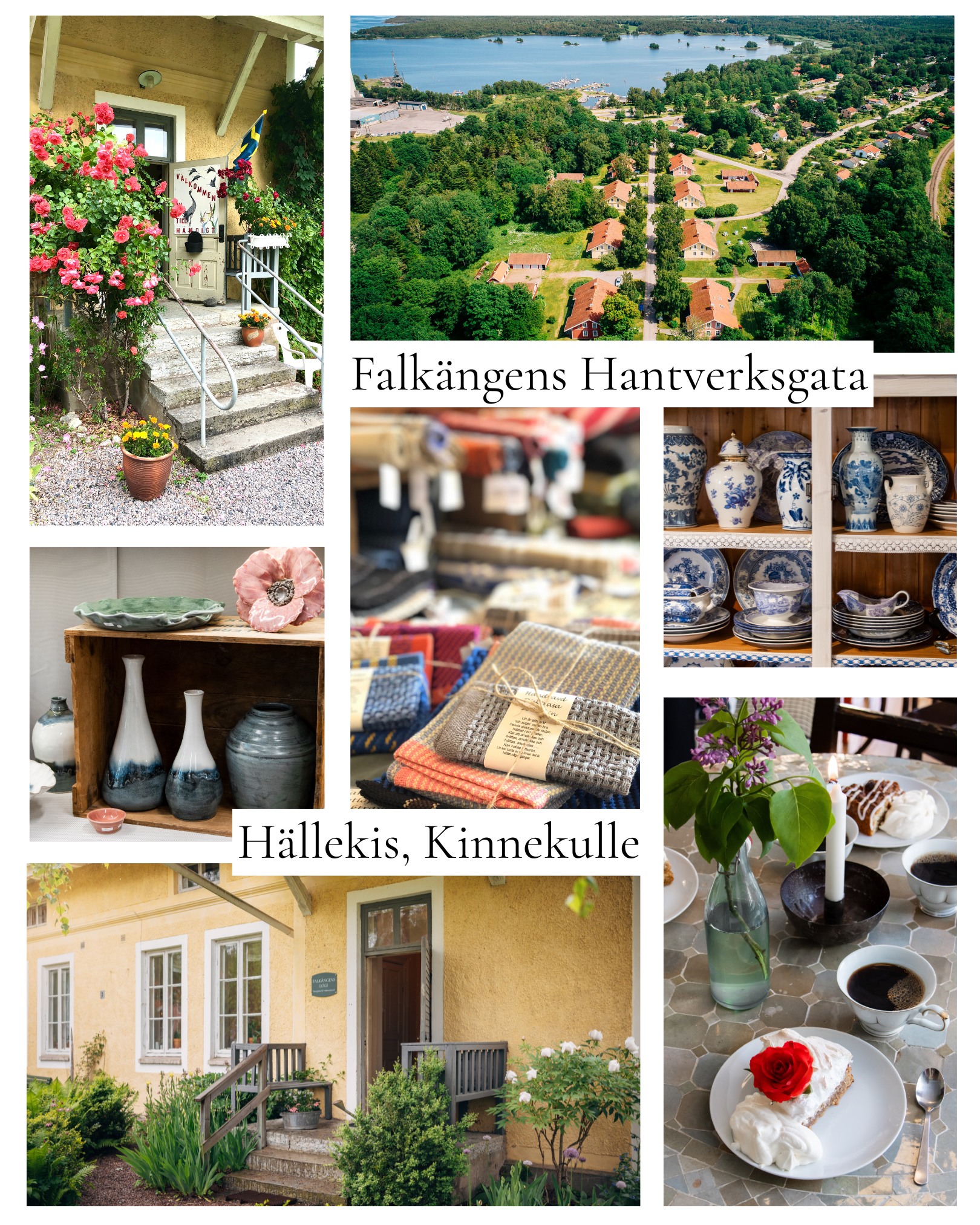 Om 6 dagar öppnar Falkängens Hantverksby.
7 butiker med hantverk av textil, trä, smide, glas, keramik & konst, antikbutik, café, 4 museum, örtagård och logi för 50-talet övernattande gäster.
Allt beläget på Falkängens Bruksgata från sent 1800-tal.
Öppet 1 maj- 31 augusti varje dag 10.00-18.00. Välkomna!
#falkangenshantverksby #falkängenkinnekulle #kinnekulle #svenskthantverk