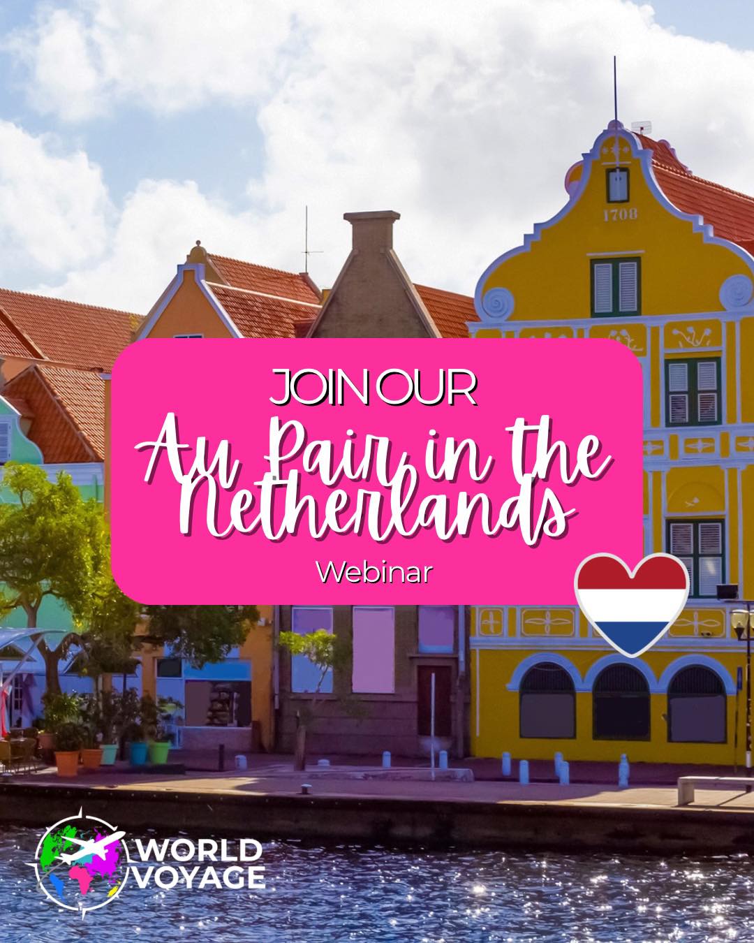 Thinking about becoming an au pair in the Netherlands? 🇳🇱
Join our upcoming webinar, hosted by our Potchefstroom office, and get a real look into what this journey actually looks like. From living with a host family to exploring Europe in your free time, this is your chance to understand the full experience.
🗓 Friday, 8 May 2026
⏰ 19:00 SAST
We’ll walk you through the requirements, visa process, costs, and what daily life as an au pair really involves. You’ll also learn how World Voyage supports you every step of the way, from your application right through to your year abroad with 24/7 guidance and trusted local support.
If you’re curious about traveling, growing, and doing something different with your next chapter, this is a good place to start.
Come see how to make your dreams possible ✈️🌍
Get in touch with our Potchefstroom office to secure your spot 👇
📞 +27 60 690 4314
📧 potch@worldvoyage.co
#WorldVoyage #AuPairNetherlands #TravelAbroad #CulturalExchange #GapYear #LiveWorkTravel