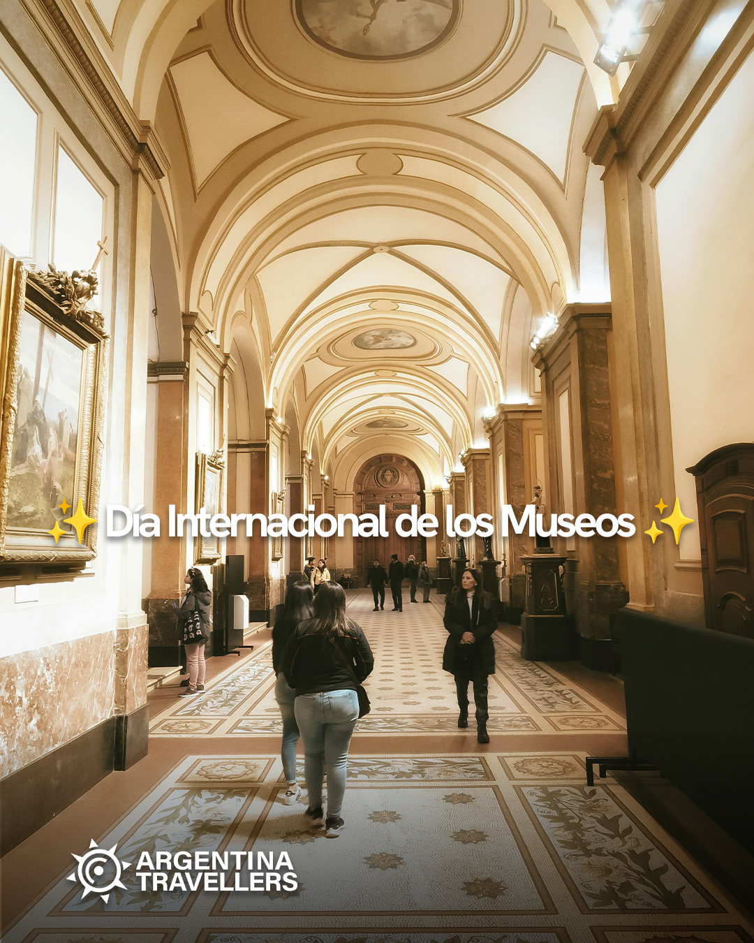✨ Día Internacional de los Museos ✨
Un plan perfecto para viajar… sin salir del país 🇦🇷
Desde la energía cultural de Buenos Aires hasta el encanto de Mendoza, Argentina está llena de museos que cuentan historias únicas.
🏛️ En la capital, podés perderte entre arte, historia y arquitectura.
🍷 En Mendoza, la cultura se mezcla con paisajes y tradición.
❄️ Y en el fin del mundo, el imperdible Museo del Presidio de Ushuaia te invita a descubrir un pasado fascinante en un entorno único.
📍 Cada museo es una puerta a nuevas experiencias.
¿Cuál vas a visitar primero?
#DíaDeLosMuseos #ArgentinaTravellers #CulturaArgentina #ViajarPorArgentina