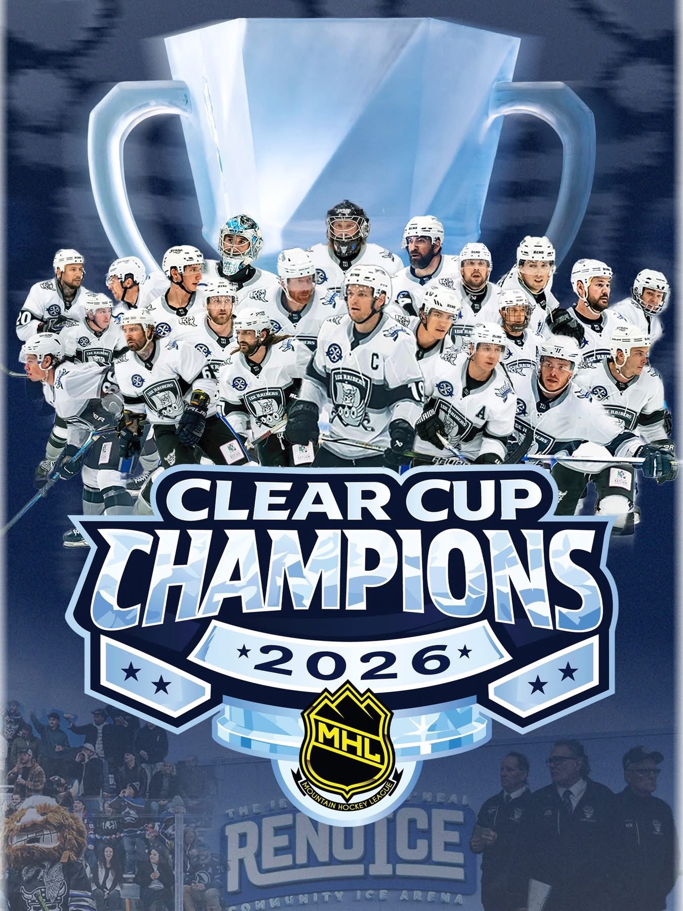 Congratulations to Zeph Fägergren and the Reno Ice Raiders Hockey Club for a fantastic season and a big win!
Proud Madre moment!!