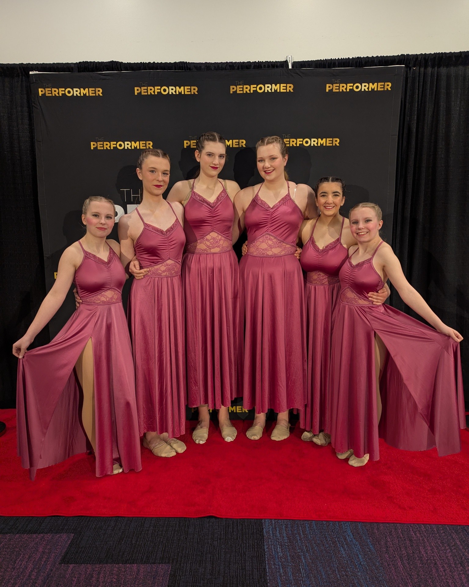 Congratulations to our Senior Lyrical Group for receiving a mark of distinction today and receiving an adjudicator shout out for having a "special connection" and fully trusting each other on stage!