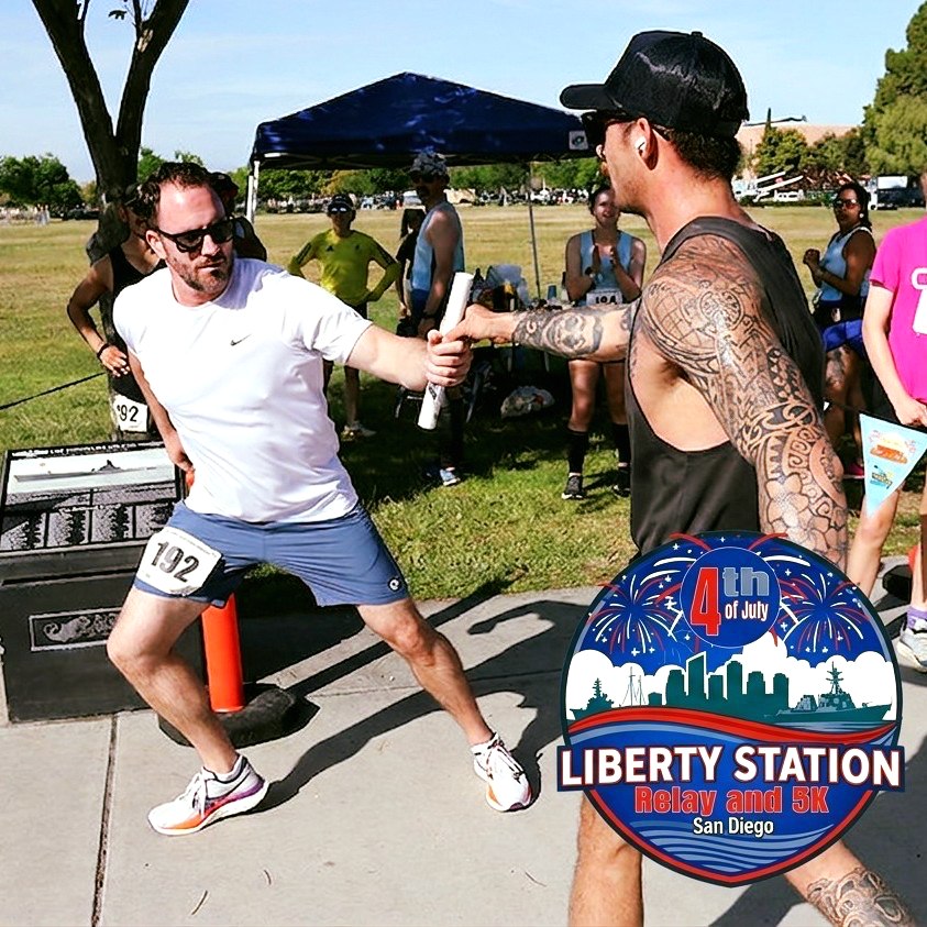 Ready to kick off your July 4th with some fitness and fun? Join us at the Liberty Station Relay and 5K! This year is extra special as we celebrate the country’s 250th Birthday, and we want YOU to be part of the milestone.
How do you want to move? 👟
1️⃣ Run the 5K: A classic, scenic route perfect for individual runners and walkers looking to start the holiday strong.
2️⃣ Grab the Squad for a Relay: Looking for a team challenge? Grab 2–5 friends and tackle a Half Marathon (13.1 miles) or a Full Marathon (26.2 miles) together!
What’s a Relay? 🏃♀️💨 It’s the ultimate team effort! Your team takes turns running laps, passing a baton to the next teammate after each loop. You keep the momentum going until you hit your total distance and cross the finish line together!
📍 Where: Liberty Station
📅 When: July 4th
Register today: https://www.racesandiegollc.com/liberty-station
See you at the start line! 🔴⚪🔵
________________________
#LibertyStationRelay #July4thRun #America250 #SanDiegoRunning #RaceSanDiego