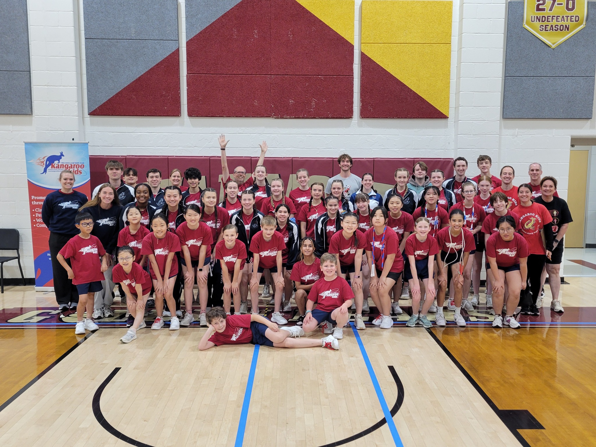 Hop, hop, hop, hop Kangaroo Kids! Thank you to everyone who came to our MD Open 2 day Tournament! We appreciate you! From all our Joeys, Competition Team, Retro Roos, and Coaches, thank you. With over 180 athletes representing 10 teams, we had a great time and hope you did too!