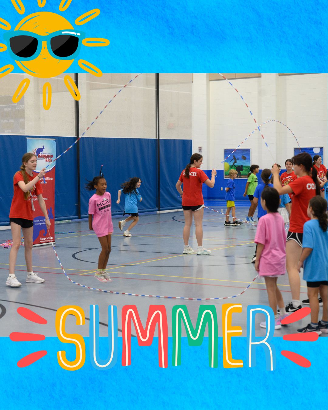 DON'T MISS OUT! Indoor summer camp! Beat the heat, while being active and having fun! JUMP ROPE CAMP! Register now https://www.hcrpsports.org/jumpropecamps
JULY OR AUGUST OR BOTH!