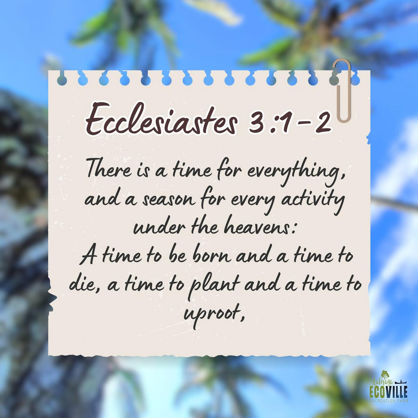 Our verse for today 🙏