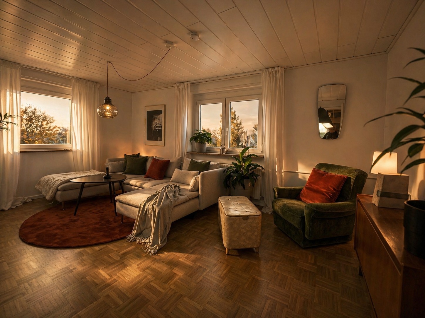 Abendstimmung 🥰
#wohnenn #wohnzimmer #interior