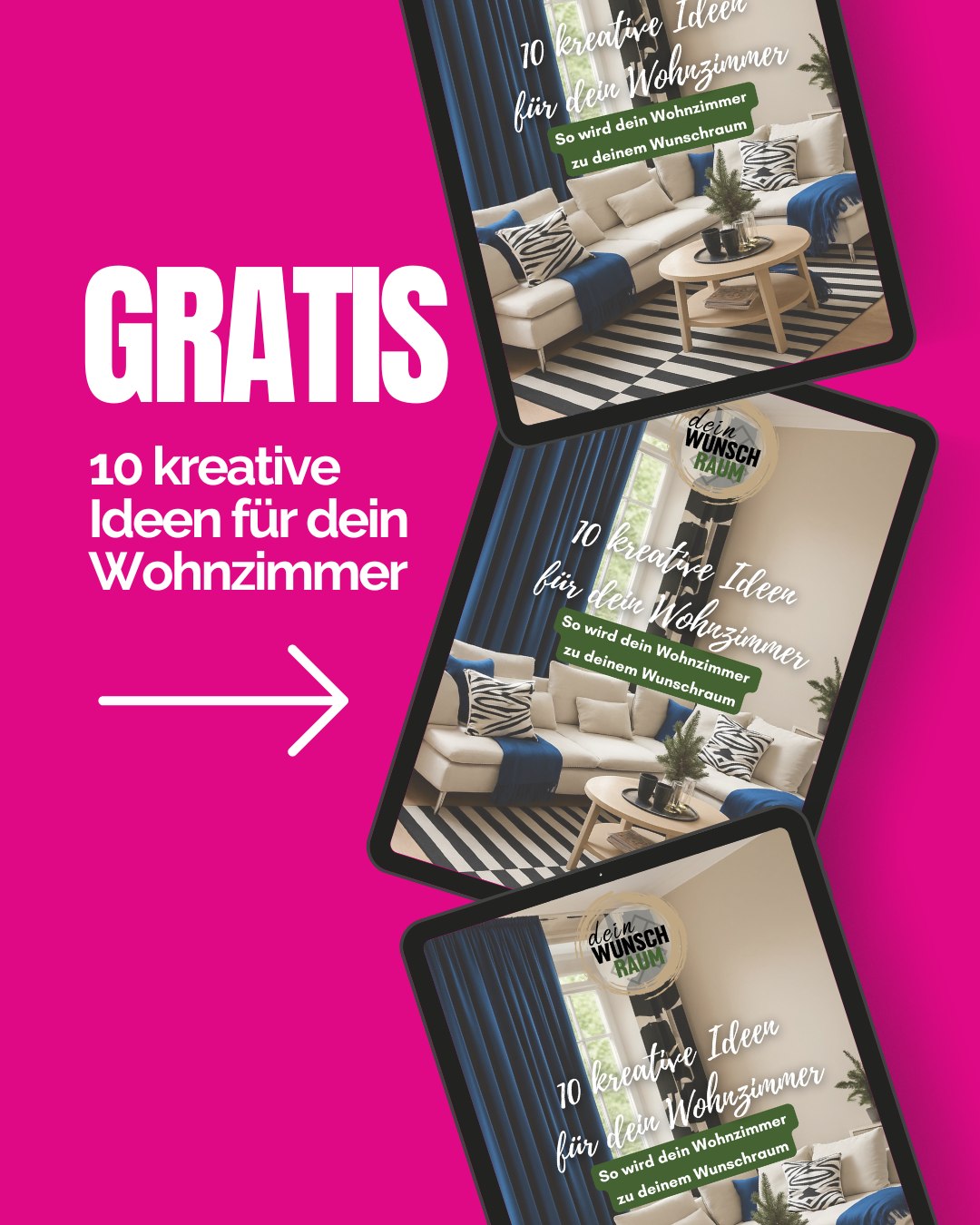 Dein Wohnzimmer ist der Raum, in dem du am meisten Zeit verbringst. 🏡 Trotzdem fühlt er sich oft nicht richtig an. Zu leer, zu voll, zu beliebig.
Aus meiner Arbeit als M.A. Innenarchitektur weiss ich: ✨
Es sind selten die grossen Möbelstücke, an denen es liegt.
Es sind die Details, die Proportionen und das Zusammenspiel von Licht, Farbe und Material.
In meinem kostenlosen Guide 📖 bekommst du 10 konkrete Ideen, die du sofort umsetzen kannst. Keine Trends, keine Deko-Tipps von der Stange, sondern Prinzipien, die in jedem Wohnzimmer funktionieren. ✅
Was dich erwartet:
💡 wie du mit Licht den Raum gliederst
📐 welche Proportionen Möbel zueinander brauchen
🎨 wie Farbe Stimmung lenkt statt nur zu dekorieren
🛋️ welche Fehler die meisten beim Sofa-Kauf machen
Lade dir den Guide jetzt kostenlos herunter. 🎁
👉 Link in der Bio oder direkt unter www.deinwunschraum.de/Freebie
📌 Speicher dir den Beitrag, damit du ihn wiederfindest.